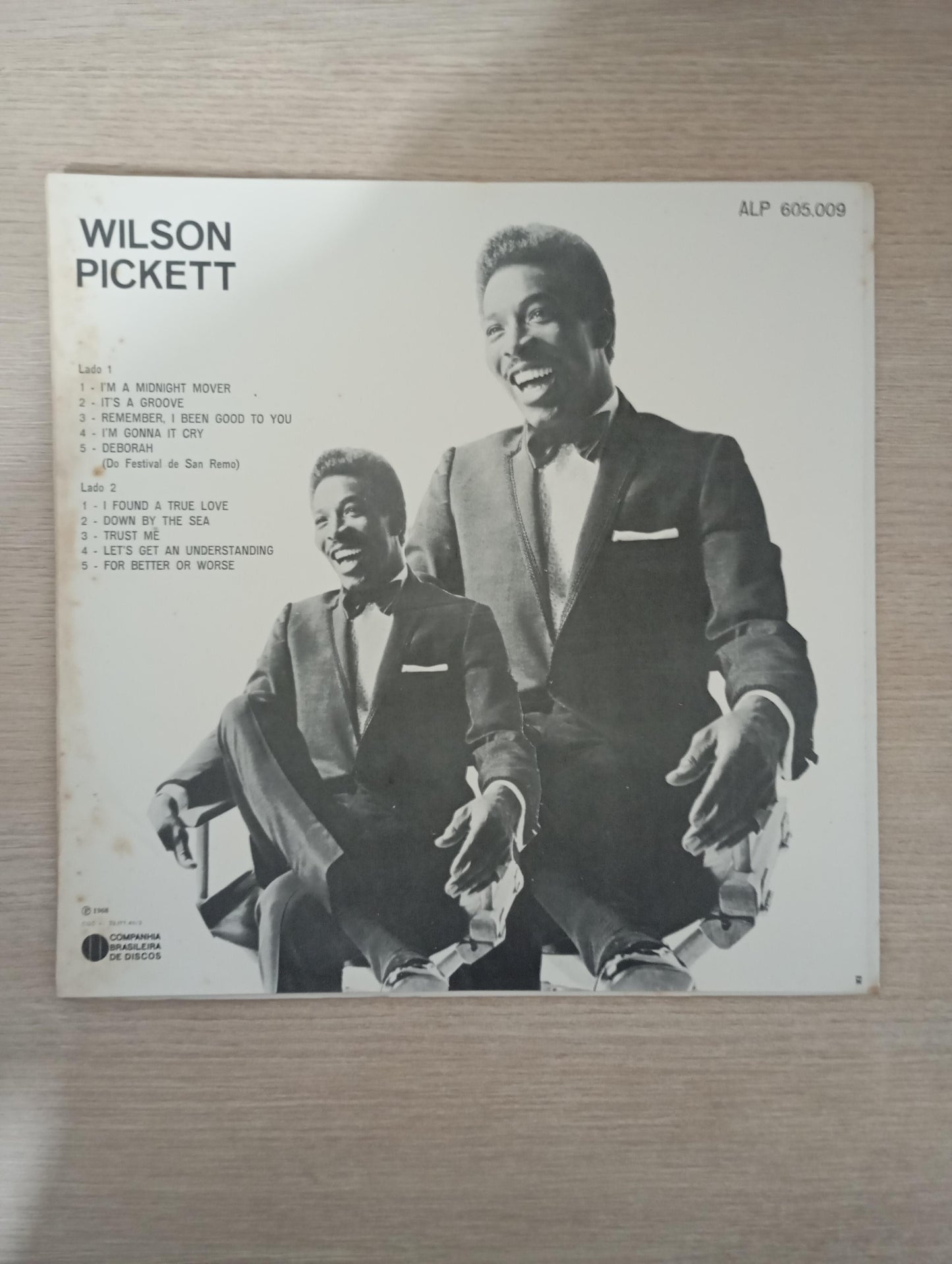 Lp Vinil Wilson Pickett The Midnight Mover