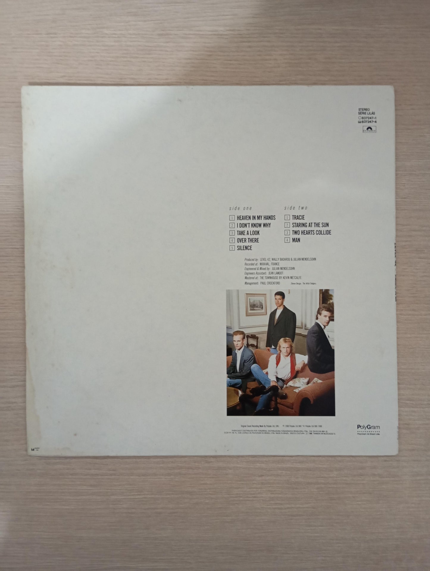 Lp Vinil Level 42 Staring At The Sun