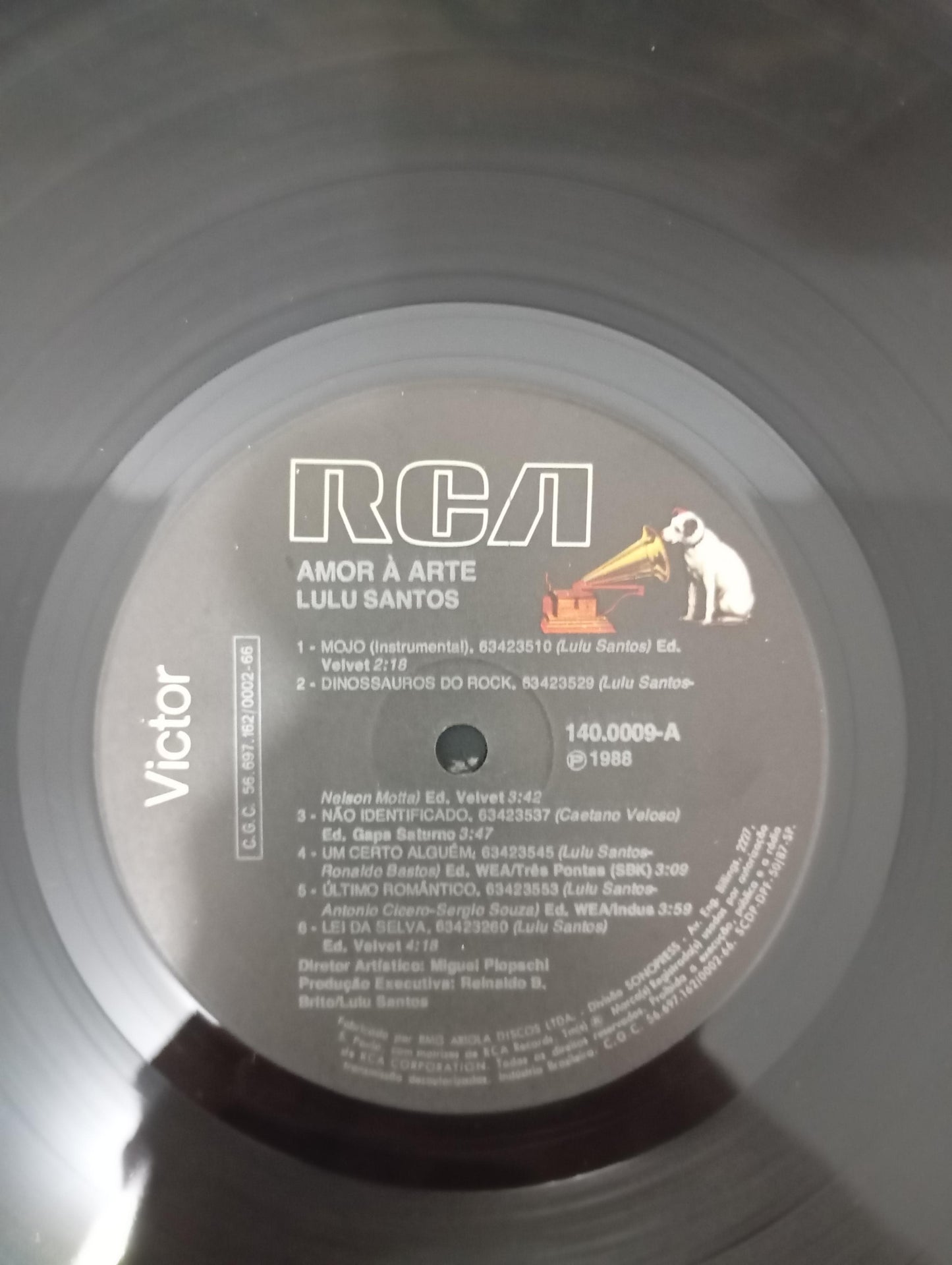 Lp Vinil Lulu Santos Amor À Arte Com Encarte