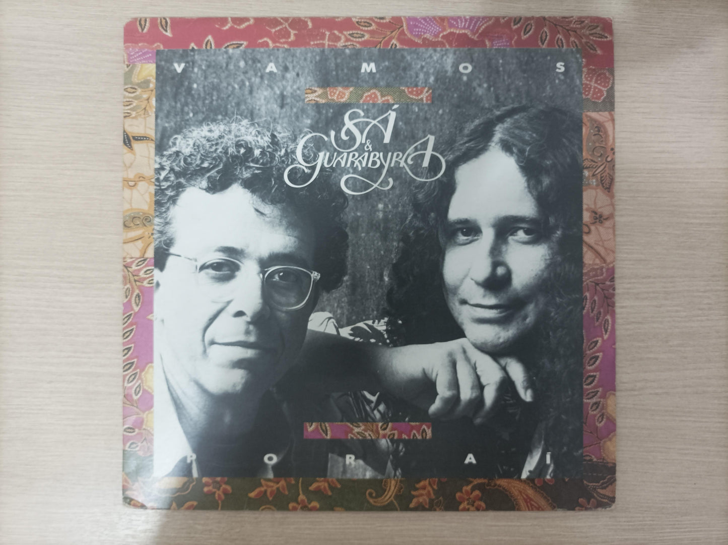 Lp Vinil Sá & Guarabyra Vamos Por Aí Com Encarte