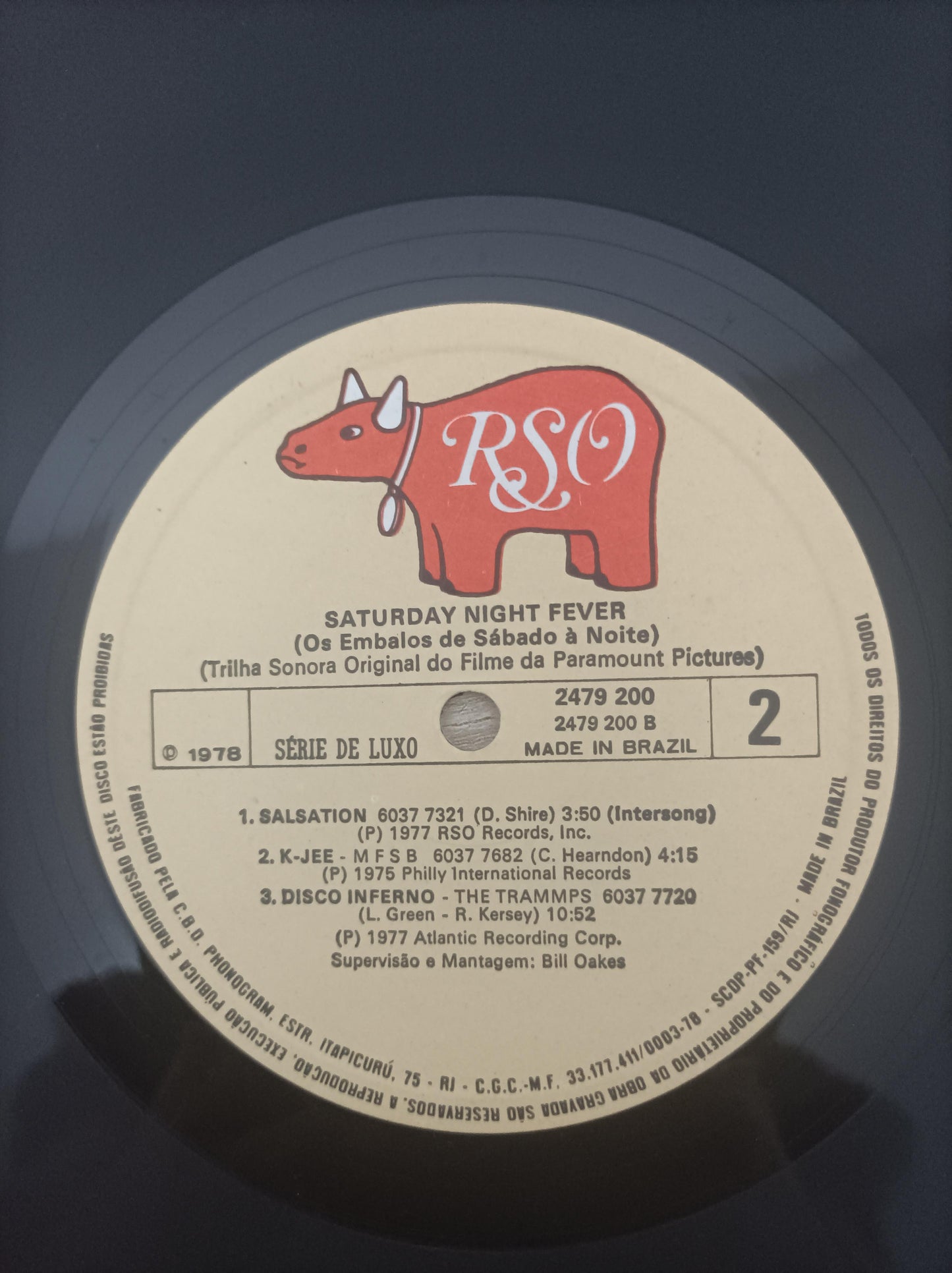 Lp Vinil Bee Gees Saturday Fever Embalos Noite Duplo Encarte