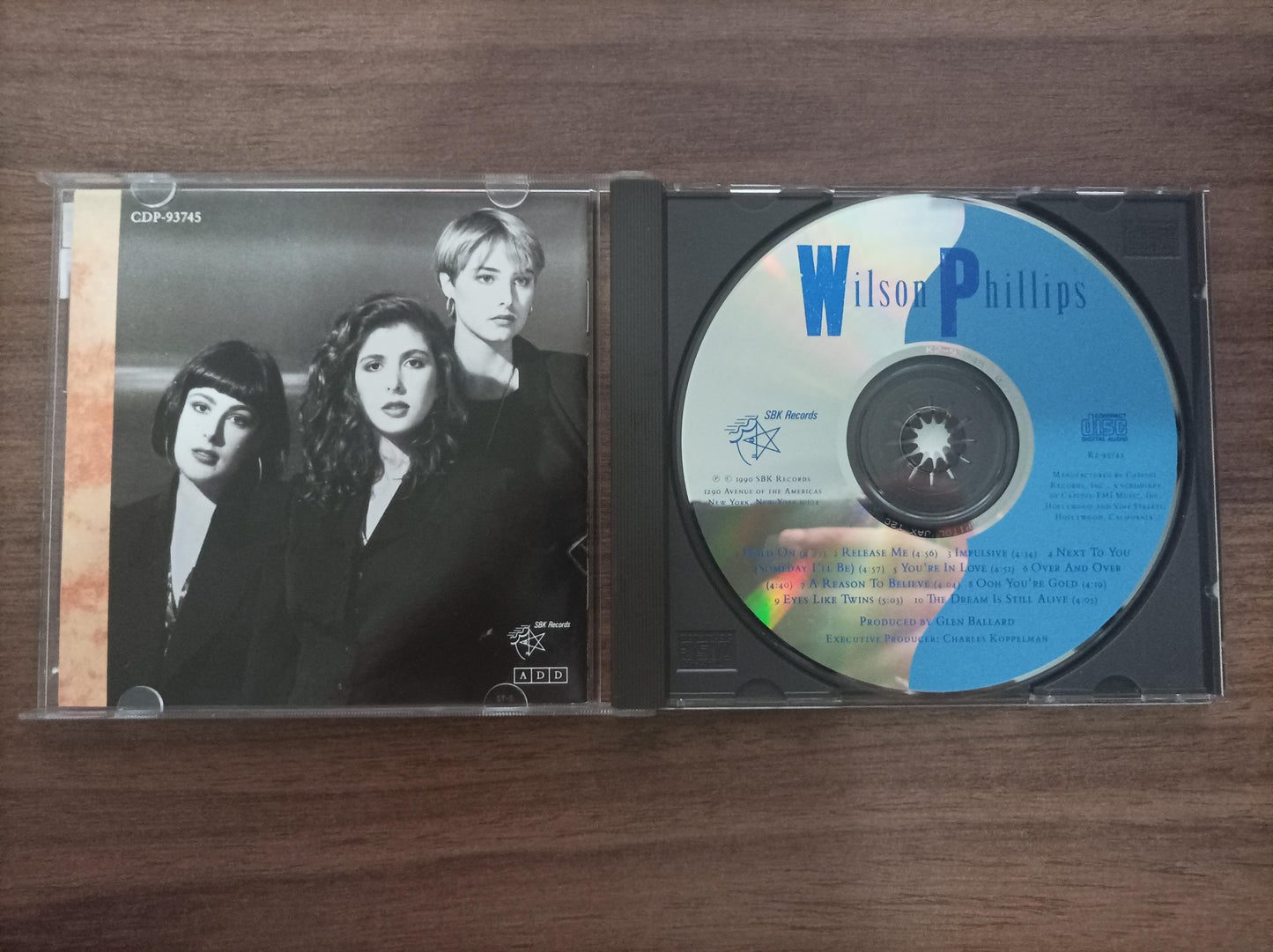 CD Wilson Phillips 1990 Importado