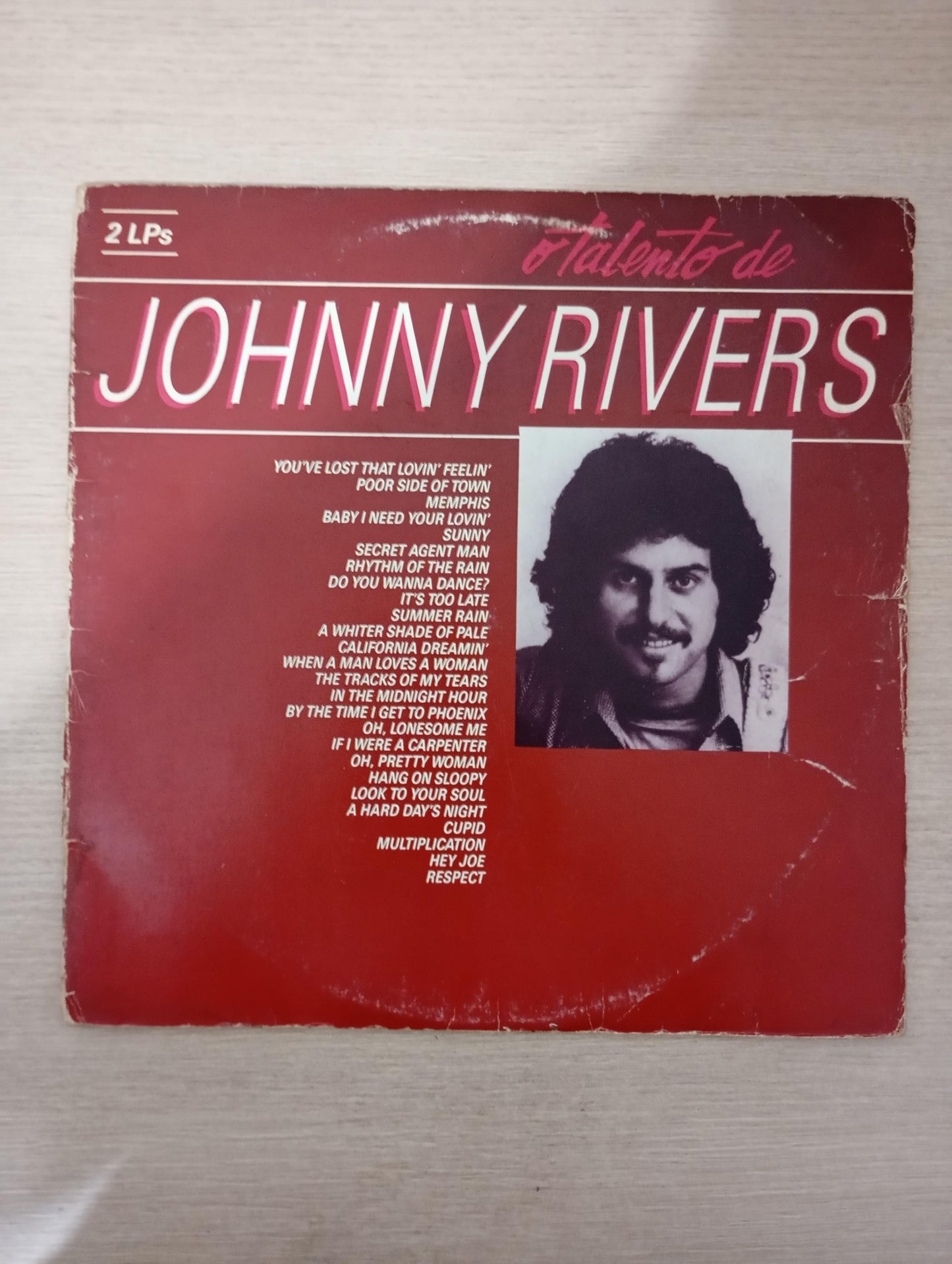 Lp Vinil Johnny Rivers O Talento de Duplo