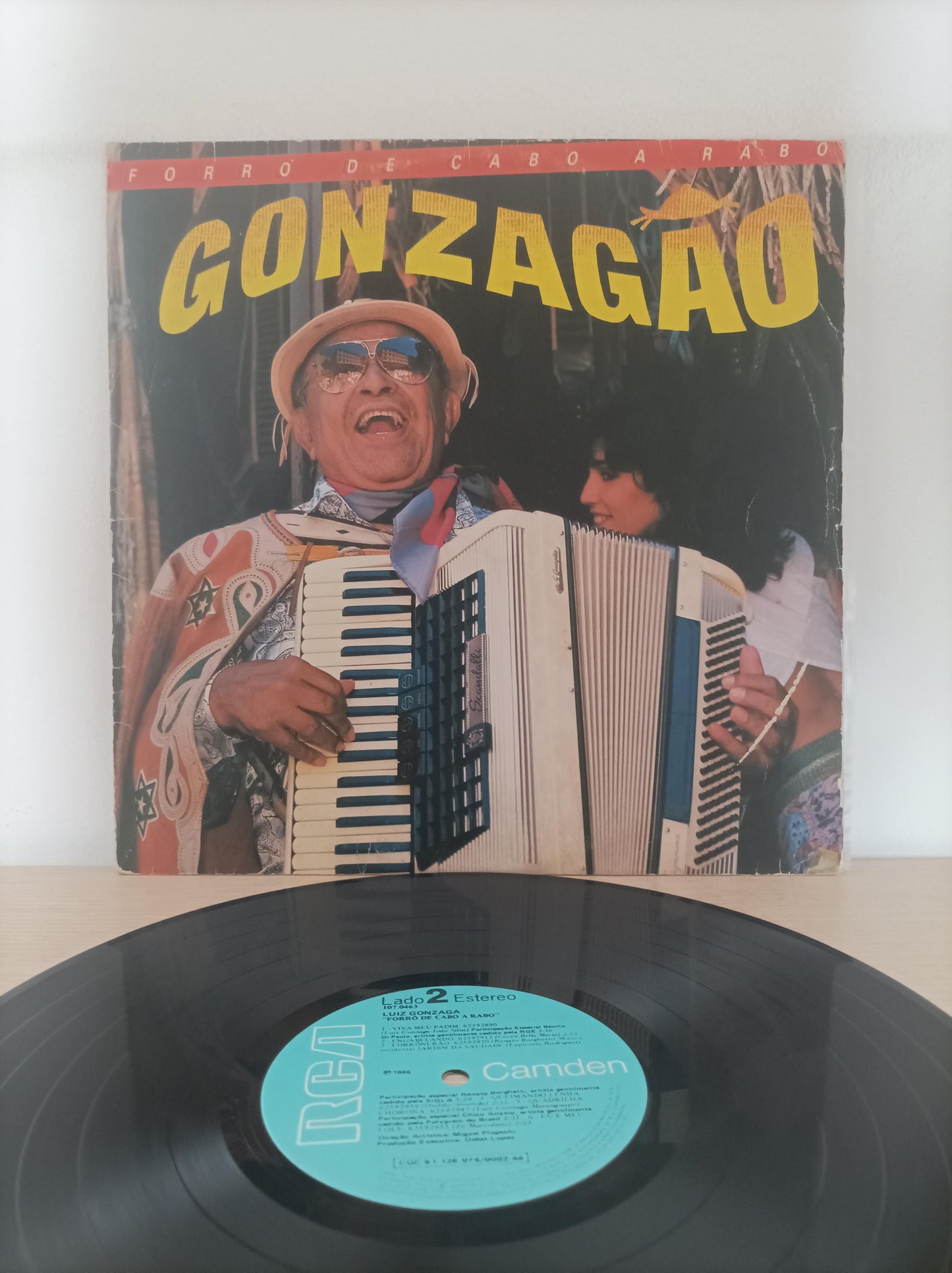 Lp Vinil Luiz Gonzaga Forró de Cabo a Rabo