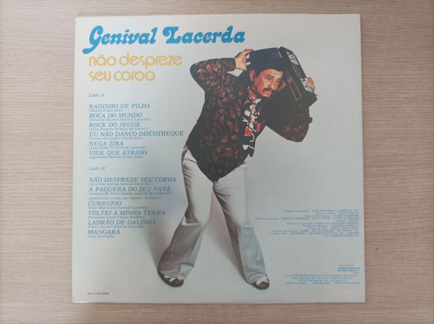 Lp Vinil Genival Lacerda Não Despreze Seu Coroa