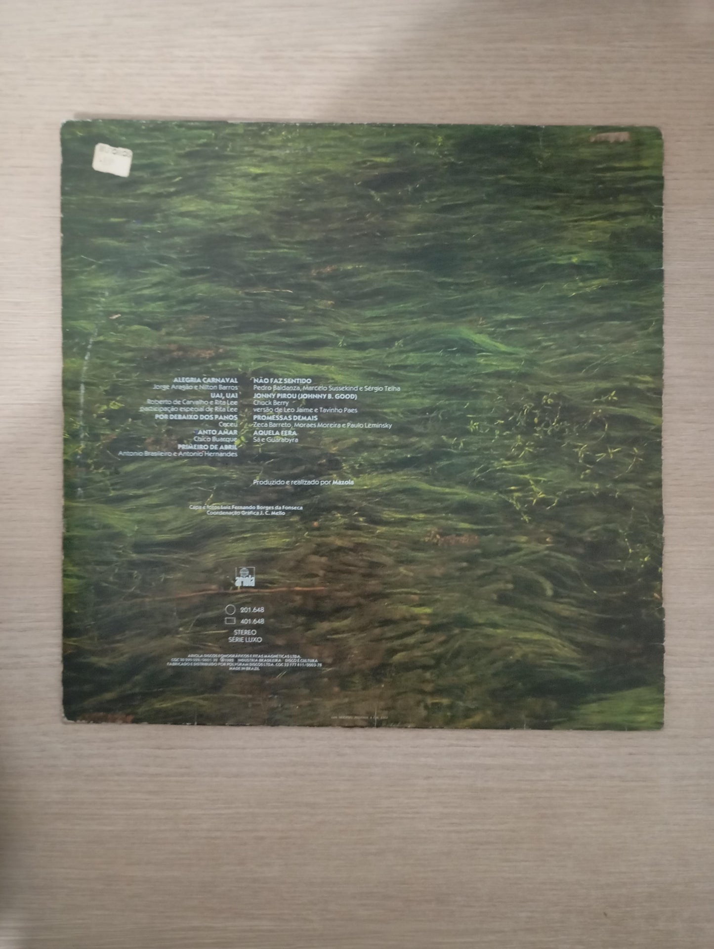 Lp Vinil Ney Matogrosso 1982 Com Encarte