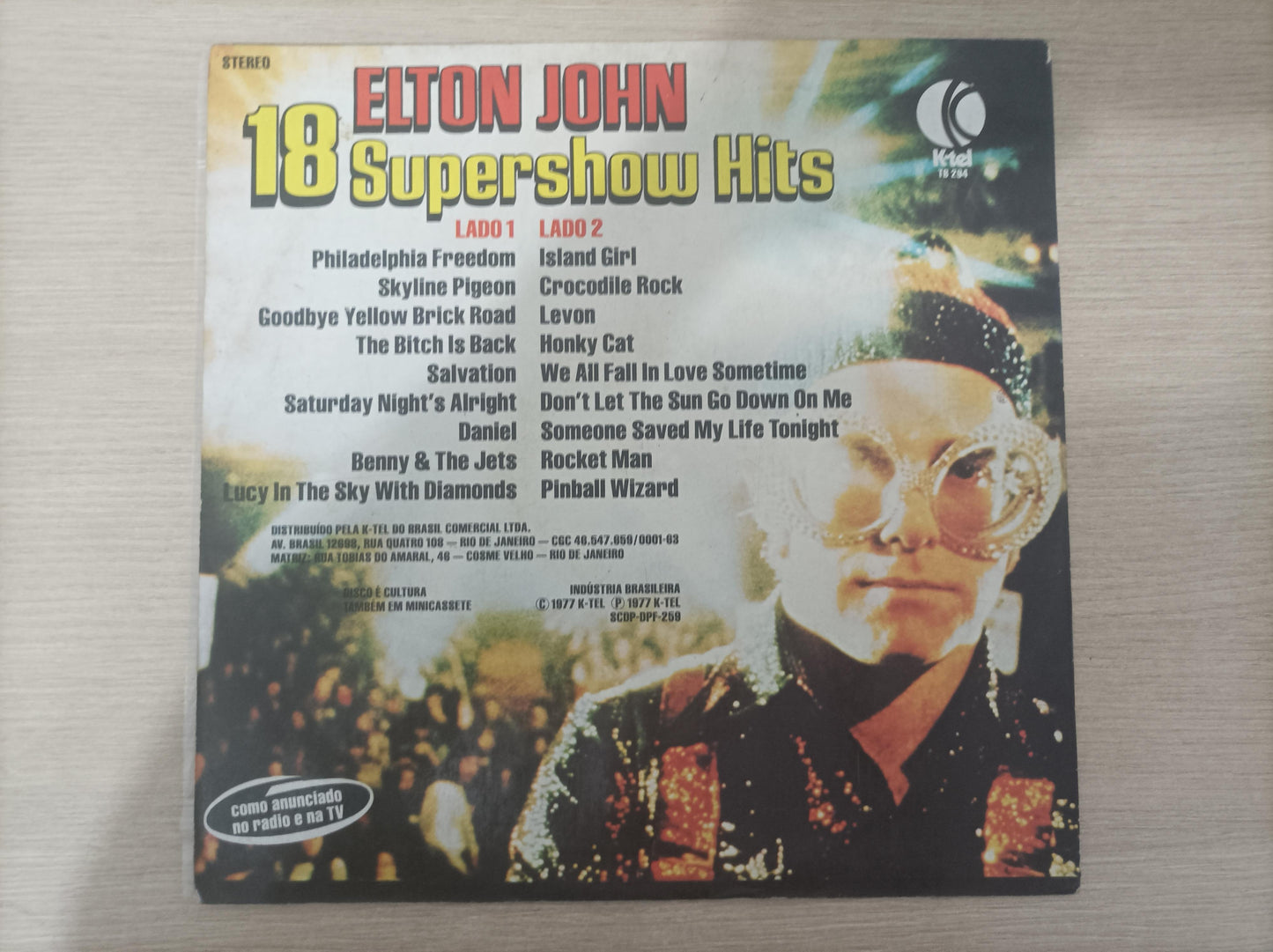 Lp Vinil Elton John 18 Supershow Hits