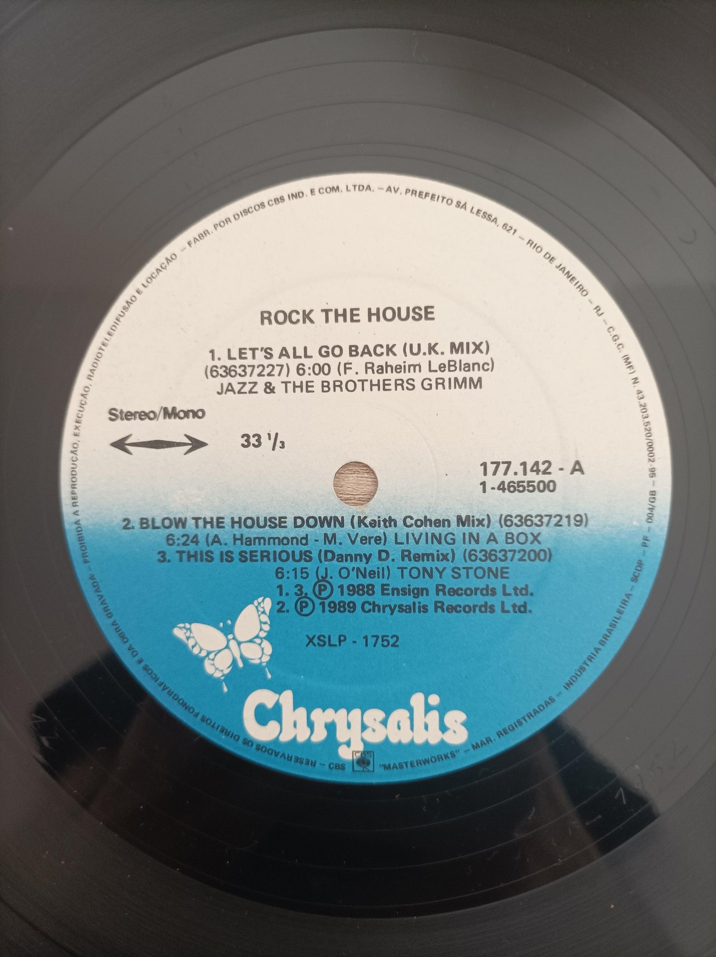 Lp Vinil Rock The House