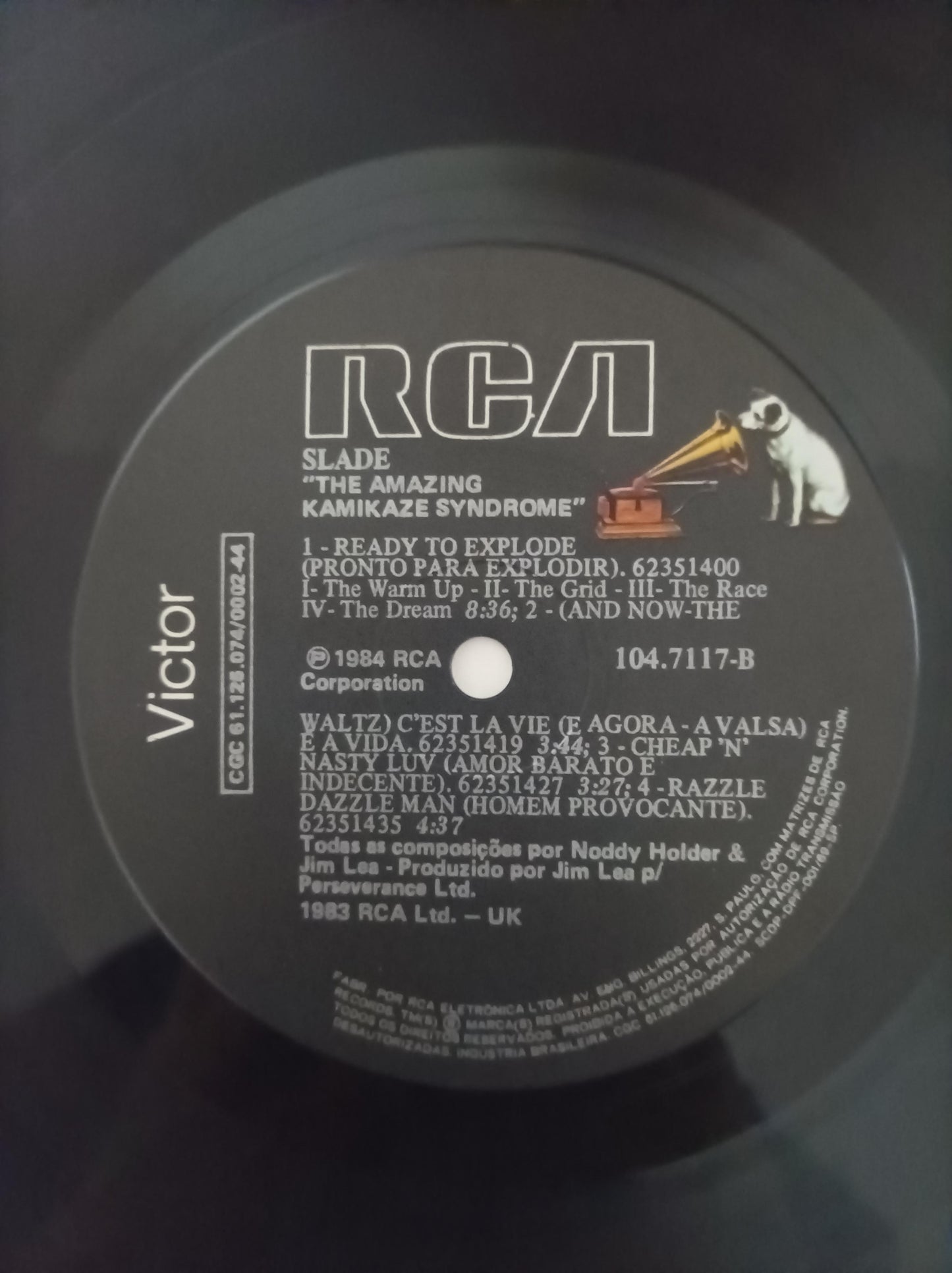 Lp Vinil Slade The Amazing Kamikaze Syndrome Com Encarte