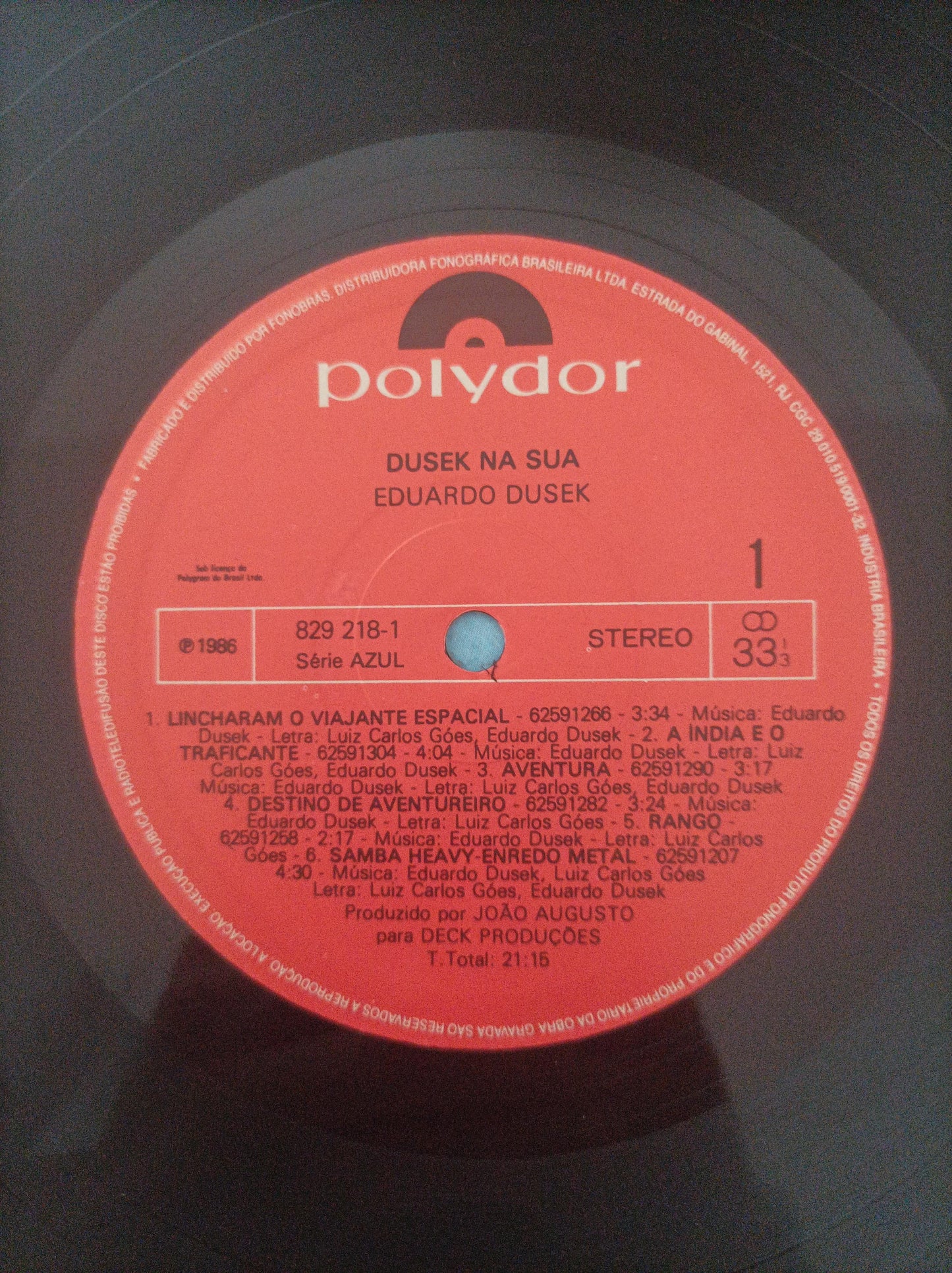 Lp Vinil Eduardo Dusek Na Sua Com Encarte