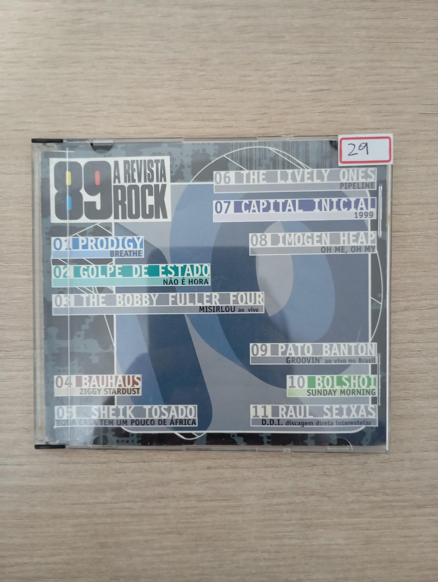 CD 89 A Revista Rock Prodigy Golpe de Estado