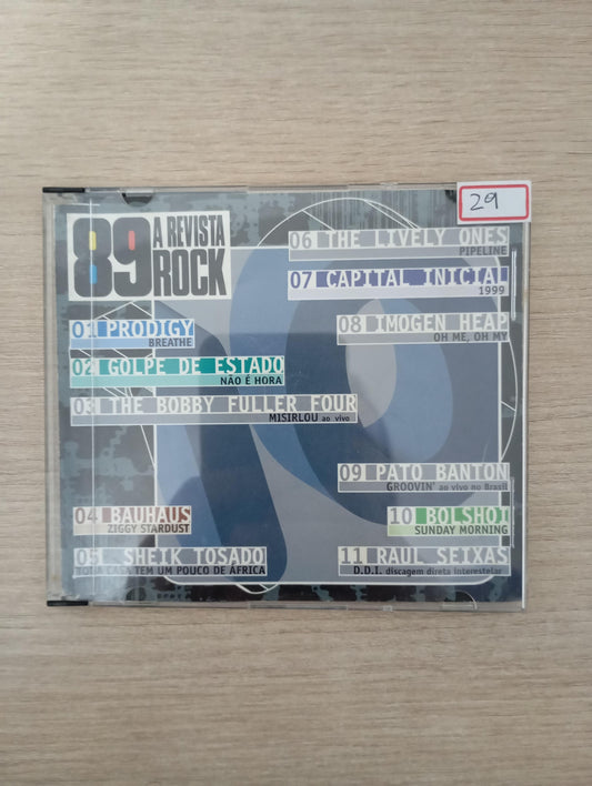 CD 89 A Revista Rock Prodigy Golpe de Estado