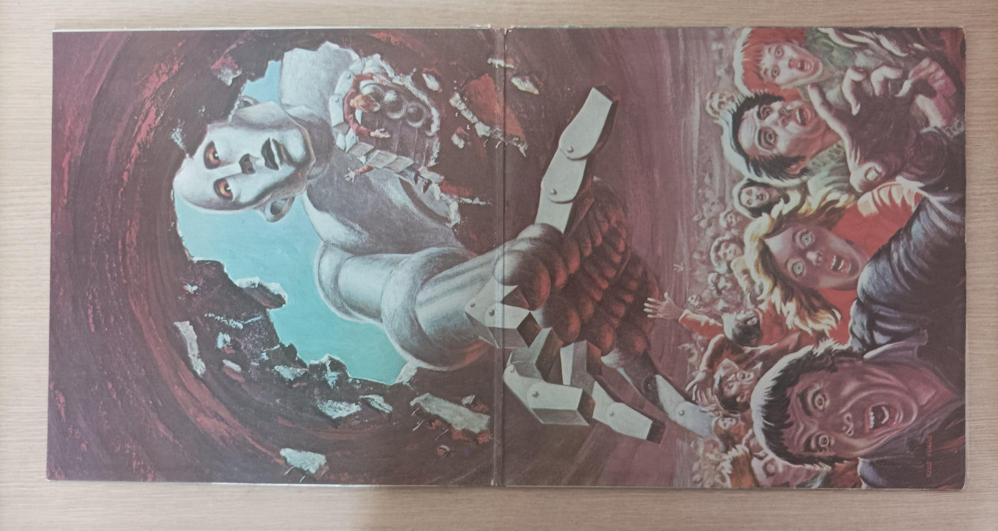 Lp Vinil Queen News Of The World Capa Dupla Com Encarte