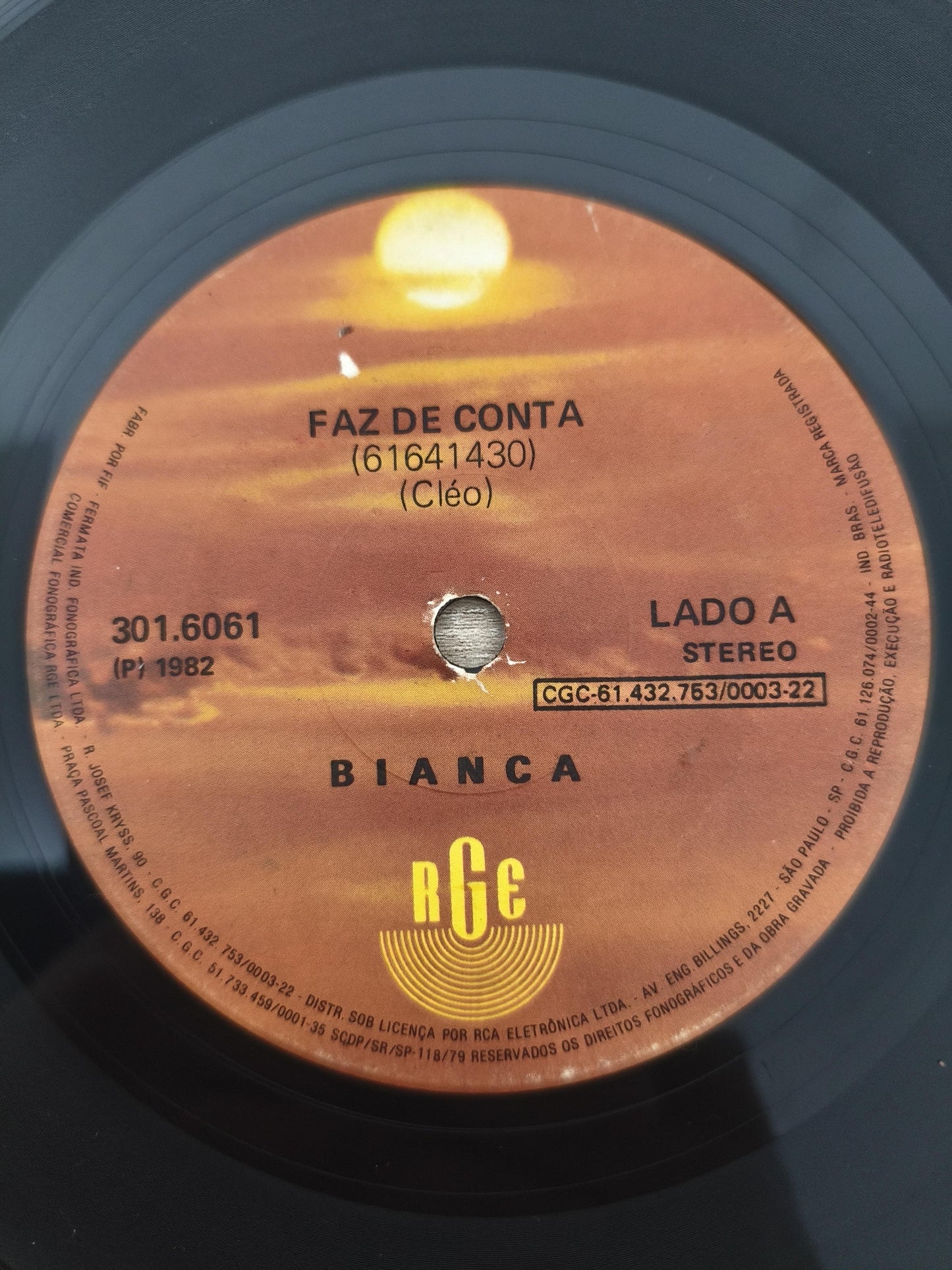 Compacto Vinil Bianca Faz De Conta / Tudo Dava Certo