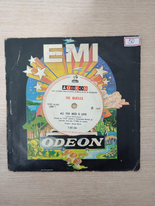 Vinil Compacto The Beatles All You Need Is Love /Baby You're