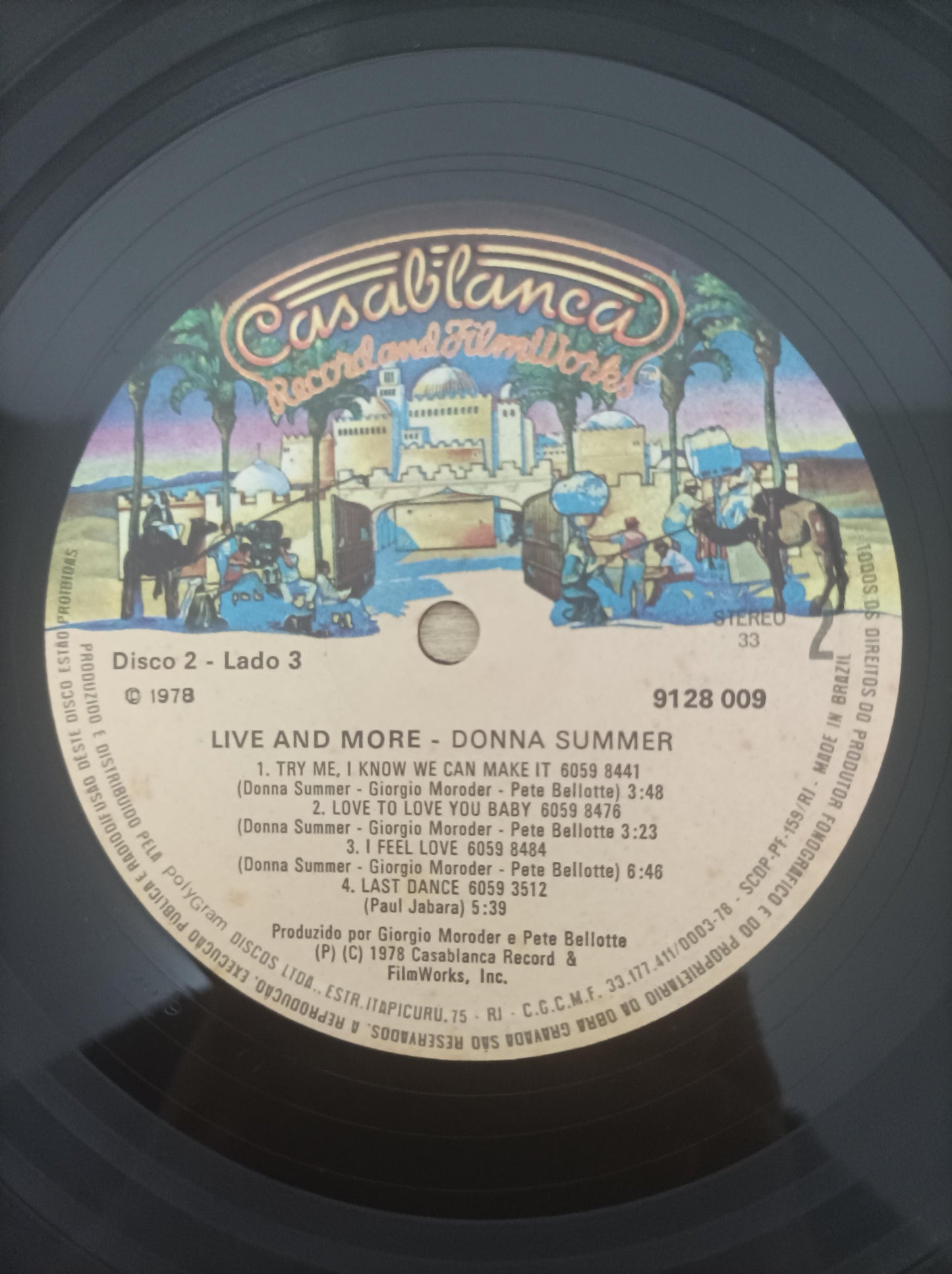 Lp Vinil Donna Summer Live And More Duplo