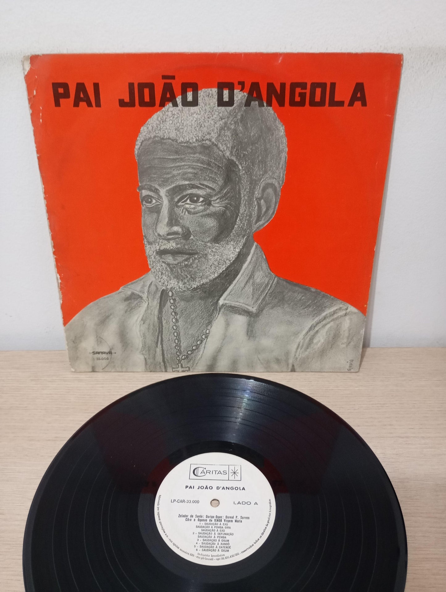Lp Vinil Dorico Pai Joao D'Angola