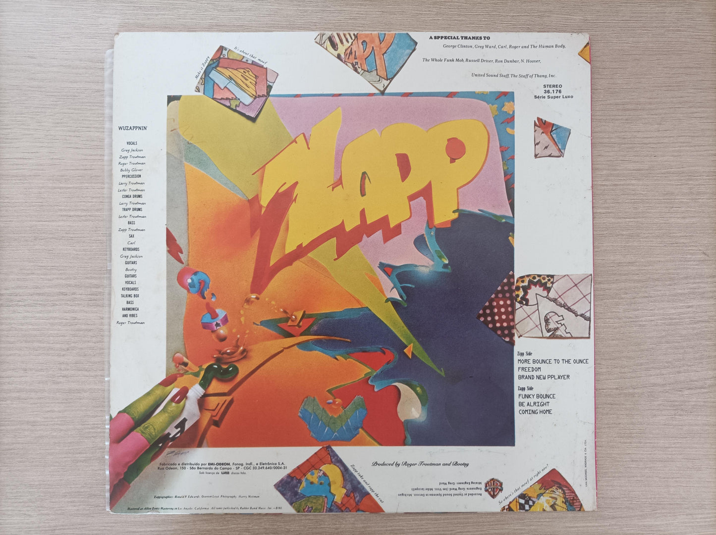 Lp Vinil Zapp 1980