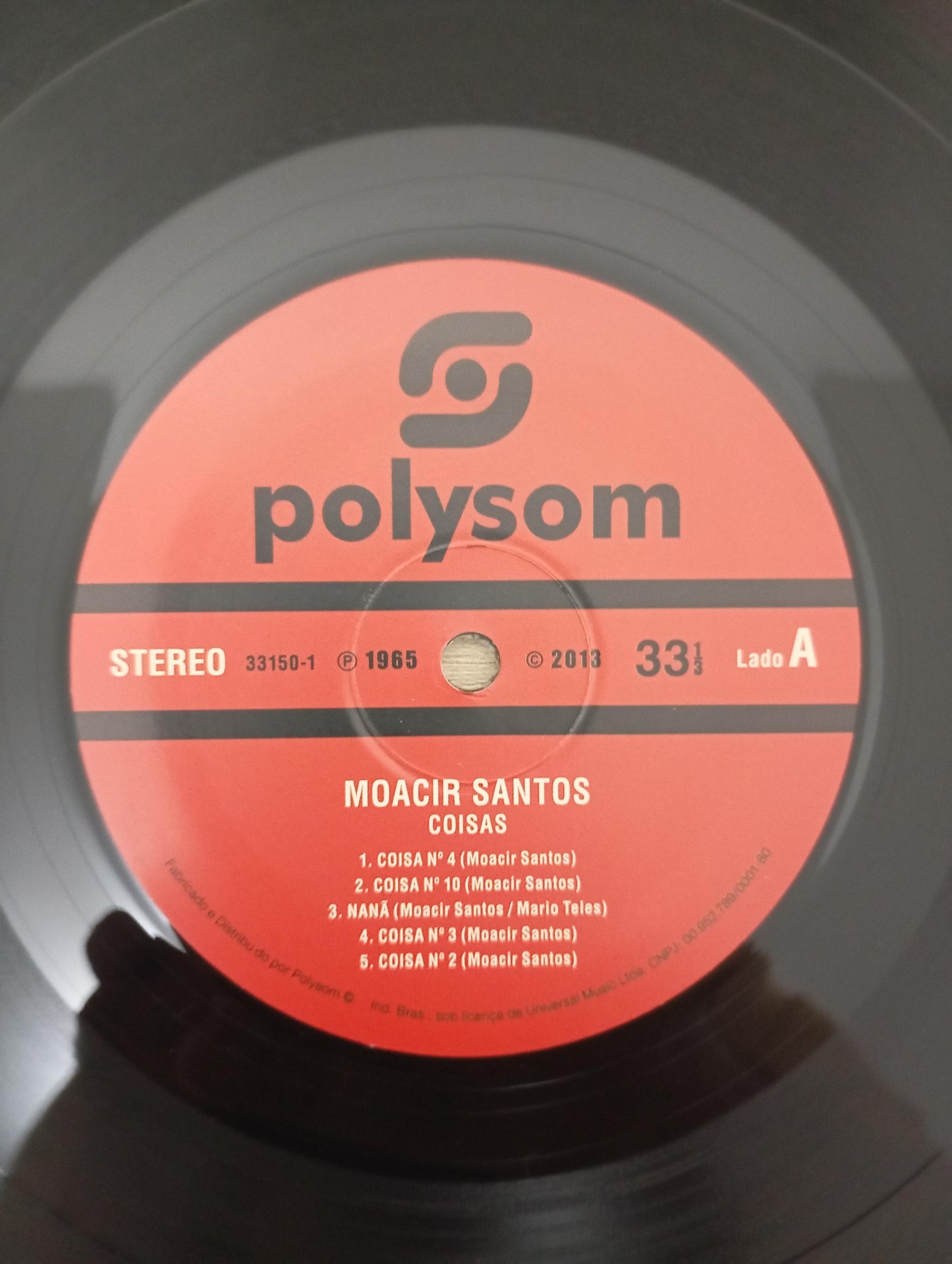 Lp Vinil Moacir Santos Coisas 2013 Capa Dupla