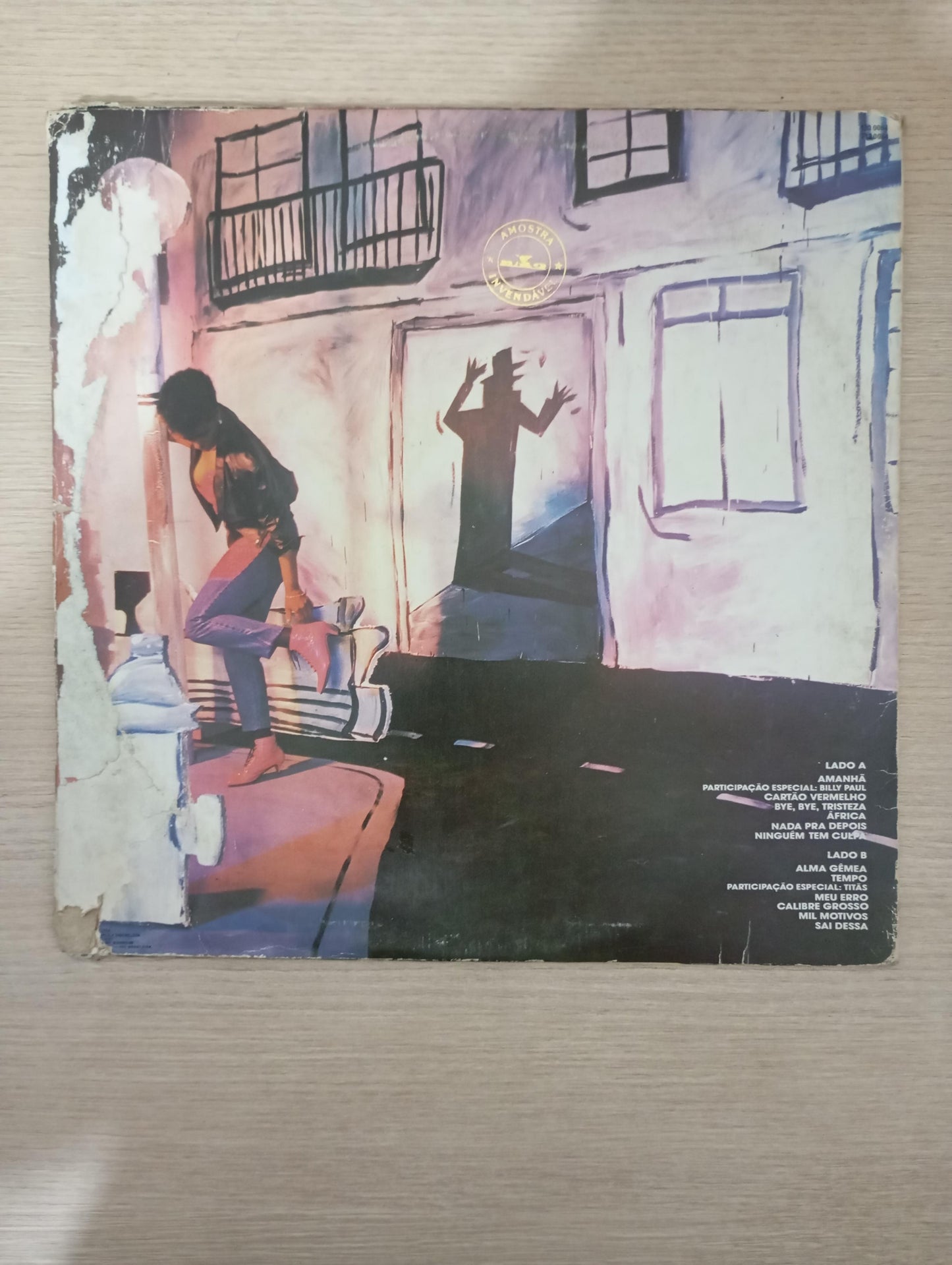 Lp Vinil Sandra De Sá 1988 Com Encarte