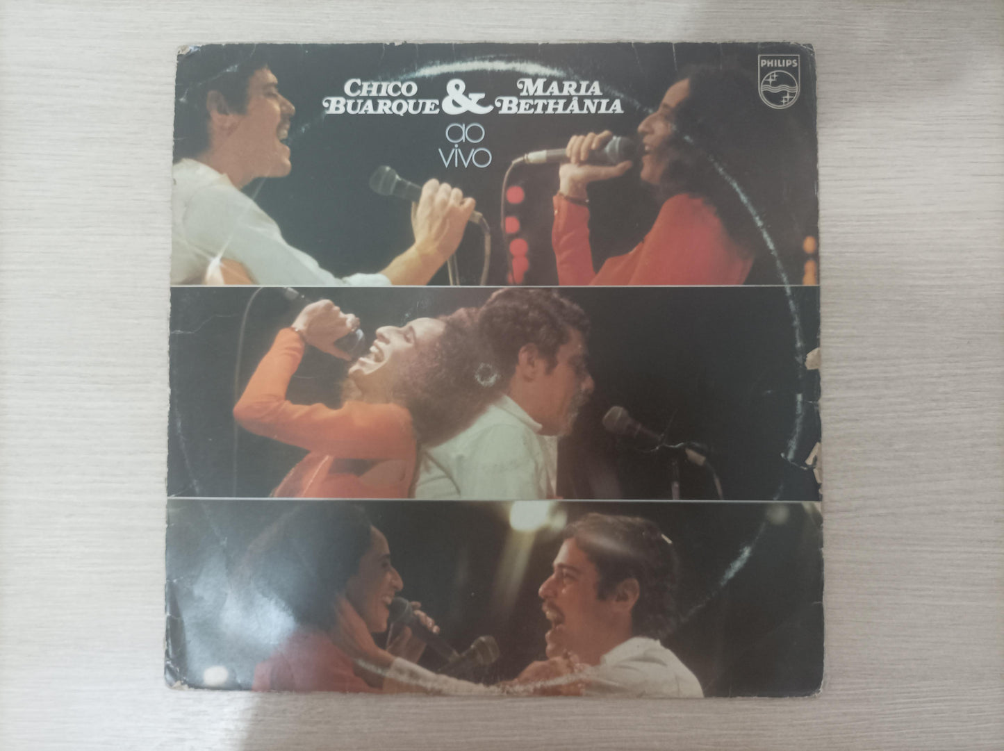 Lp Vinil Chico Buarque & Maria Bethânia Ao Vivo