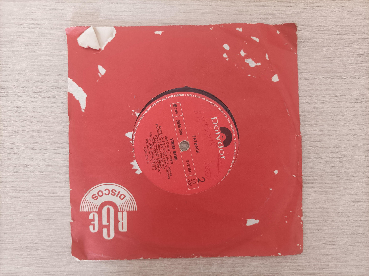 Compacto Vinil The Fatback Band Gotta Get My Hands On Some