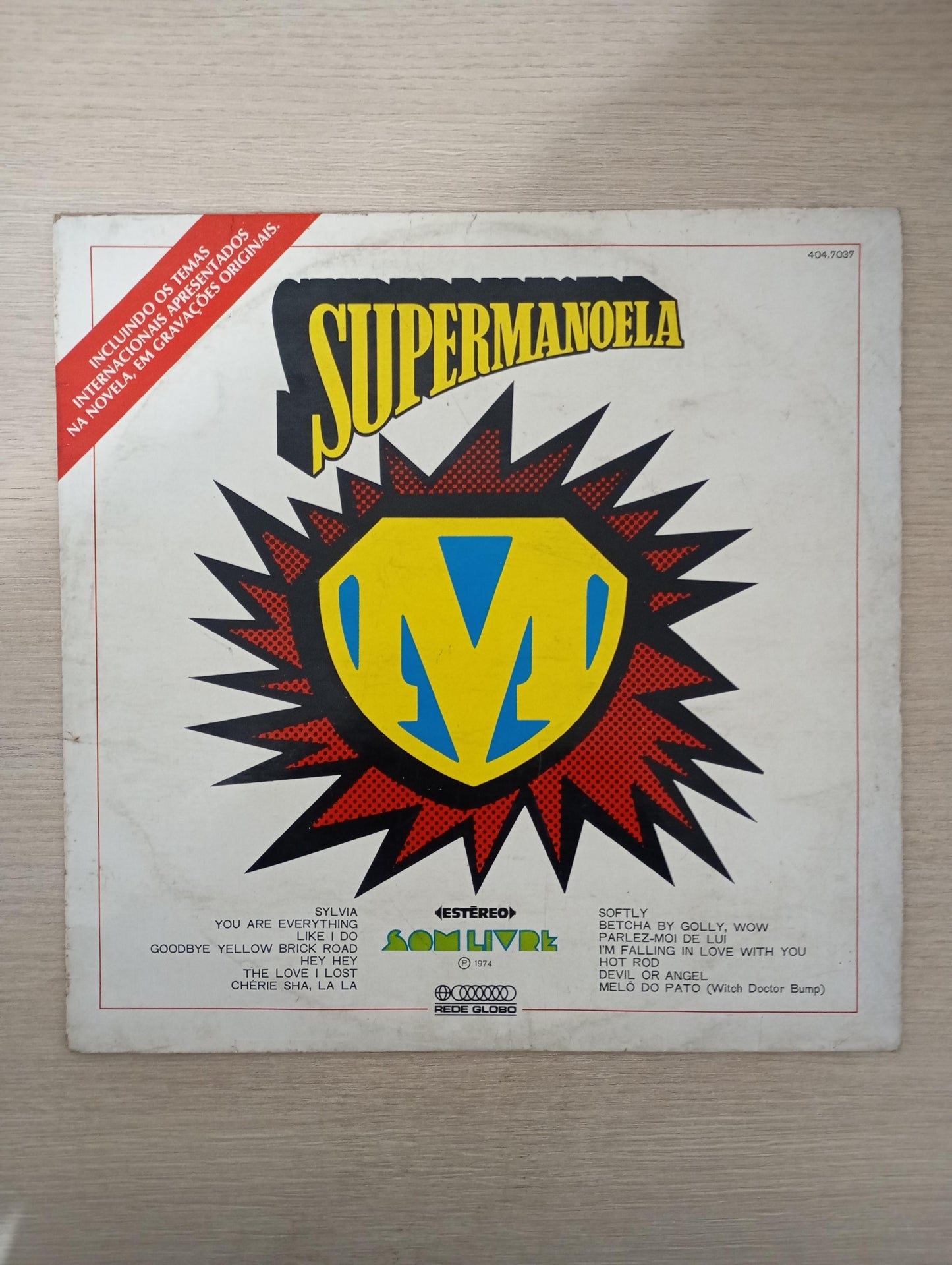 Lp Vinil Supermanoela - Internacional