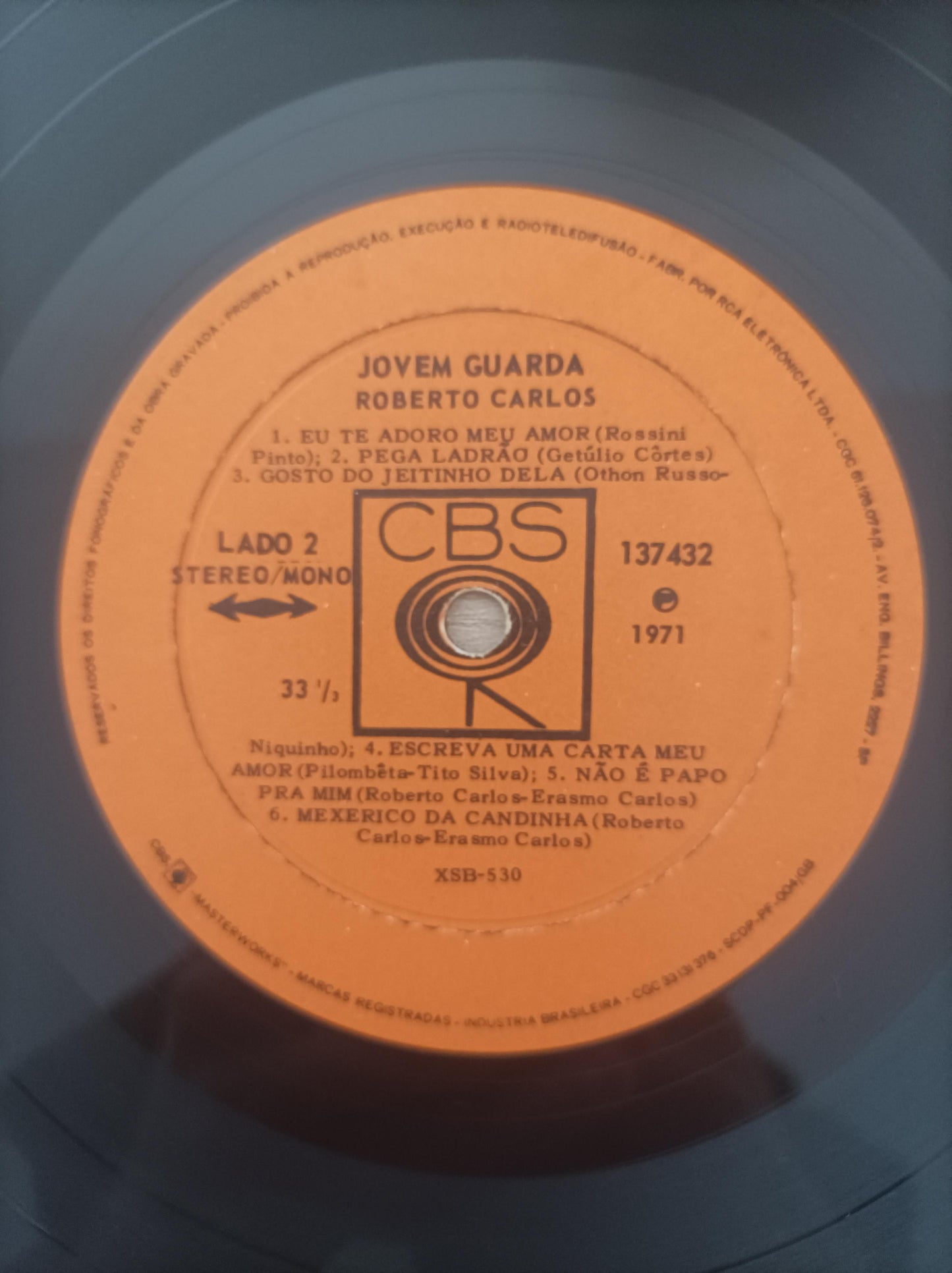 Lp Vinil Roberto Carlos Jovem Guarda