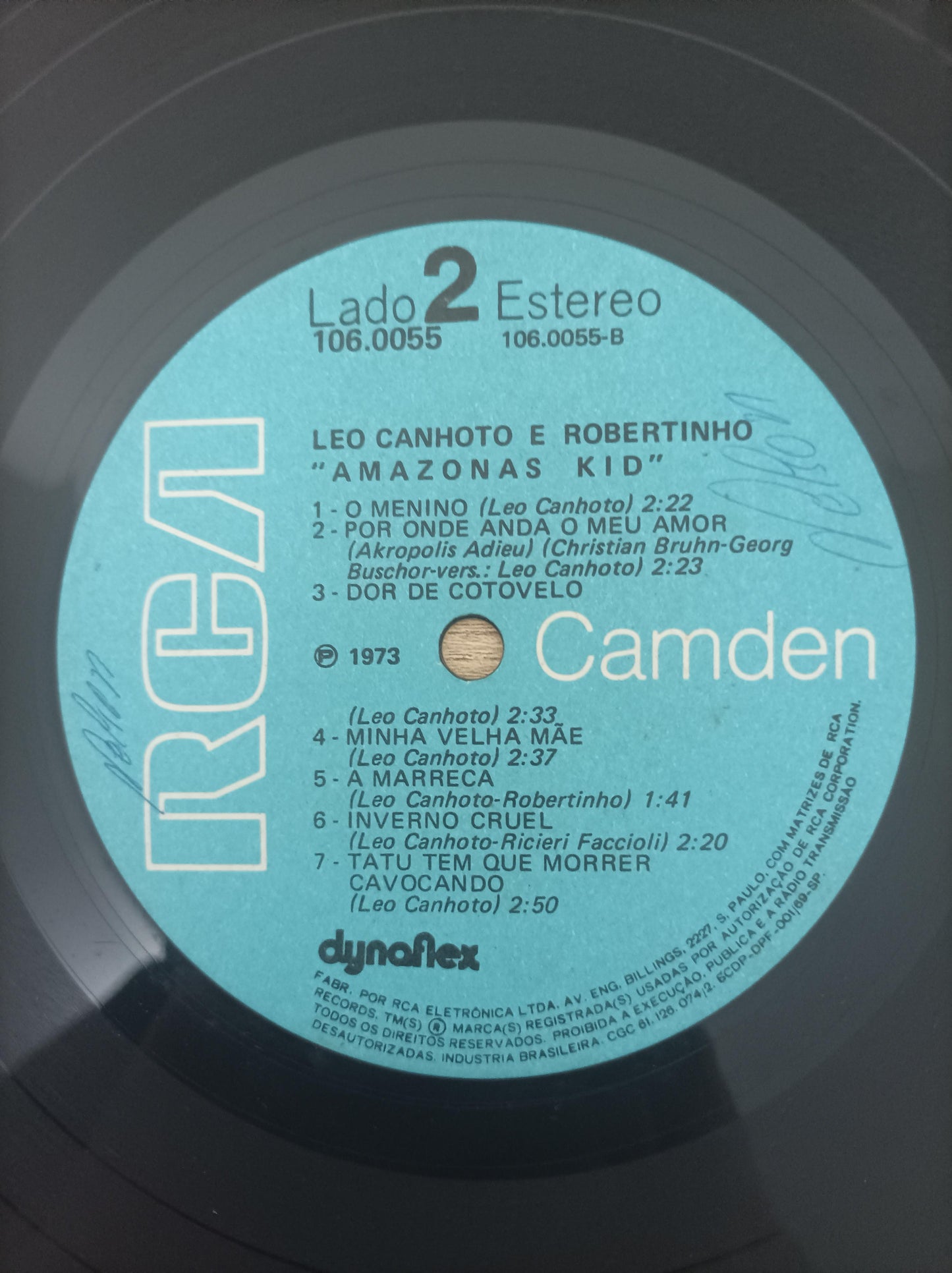Lp Vinil Léo Canhoto & Robertinho Amazonas Kid