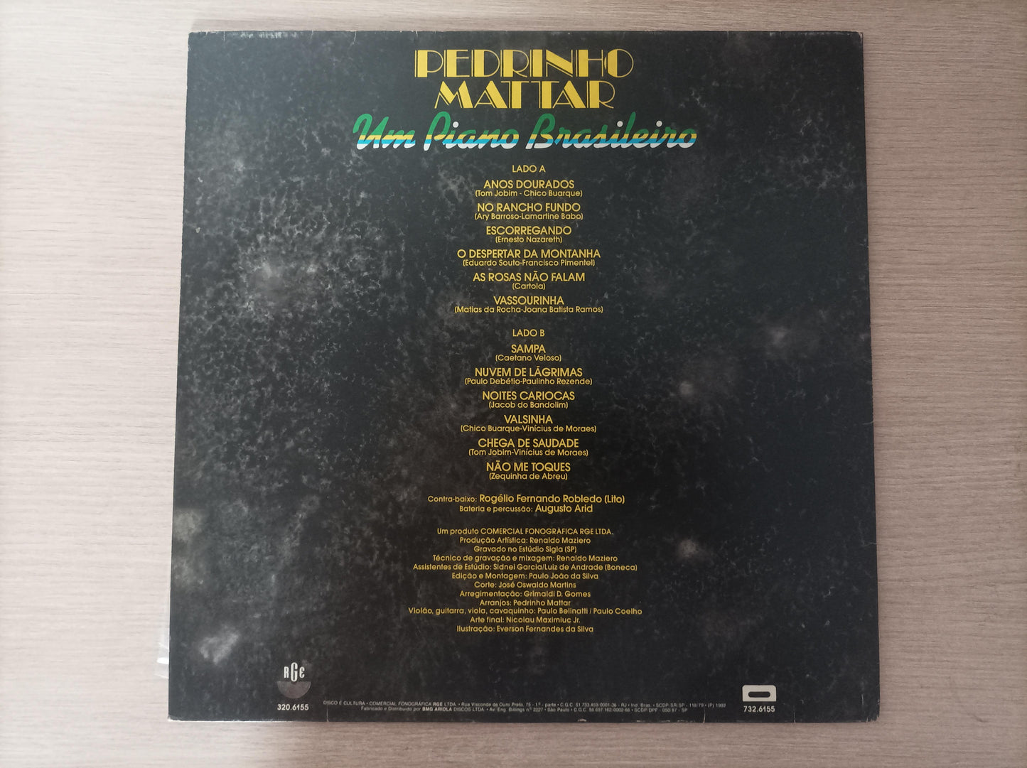 Lp Vinil Pedrinho Mattar Um Piano Brasileiro Com Encarte