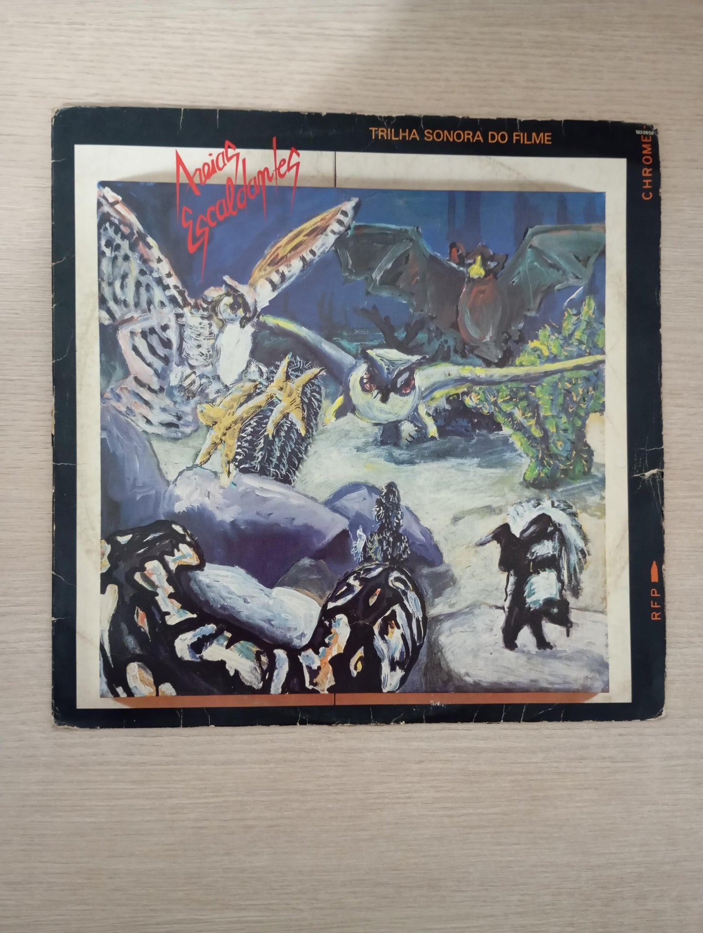Lp Vinil Areias Escaldantes Com Encarte