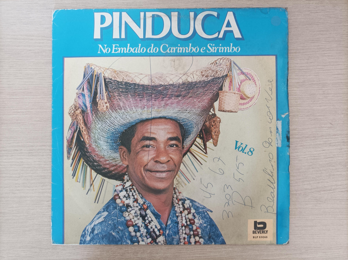 Lp Vinil Pinduca No Embalo Do Carimbó E Sirimbó - Vol. 8