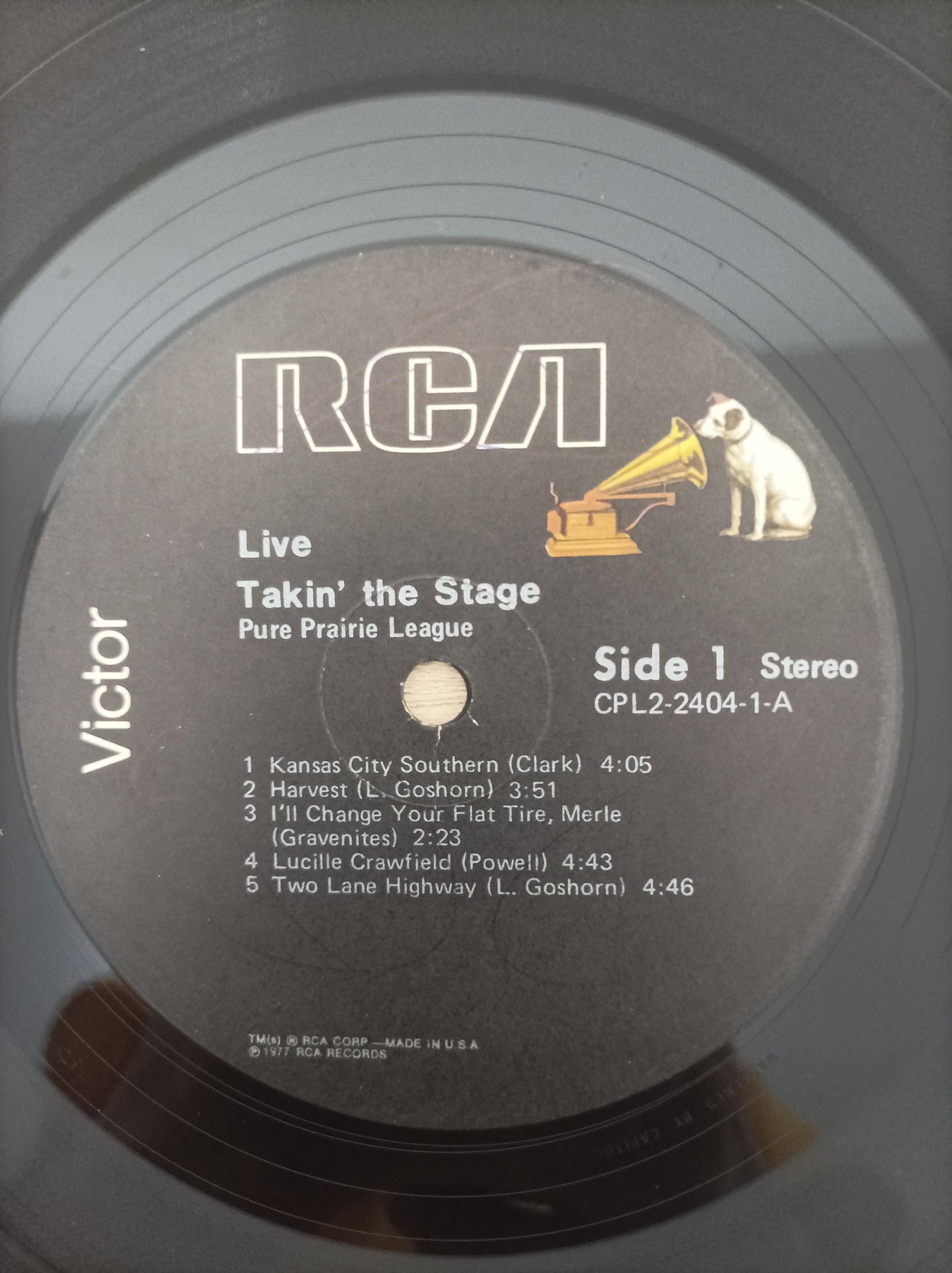 Lp Vinil Pure Prairie League Takin The Stage Duplo Importado