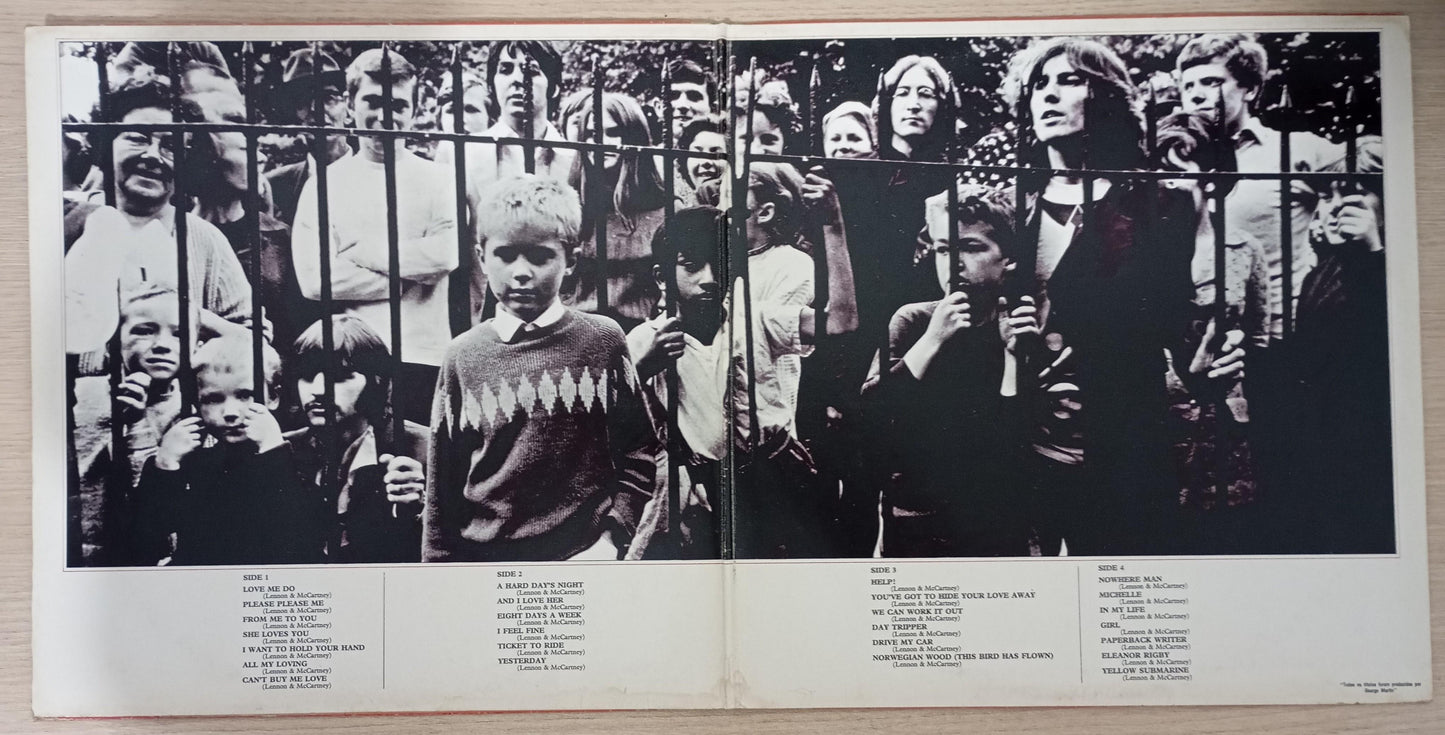 Lp Vinil The Beatles 1962-1966 Duplo Com Encartes