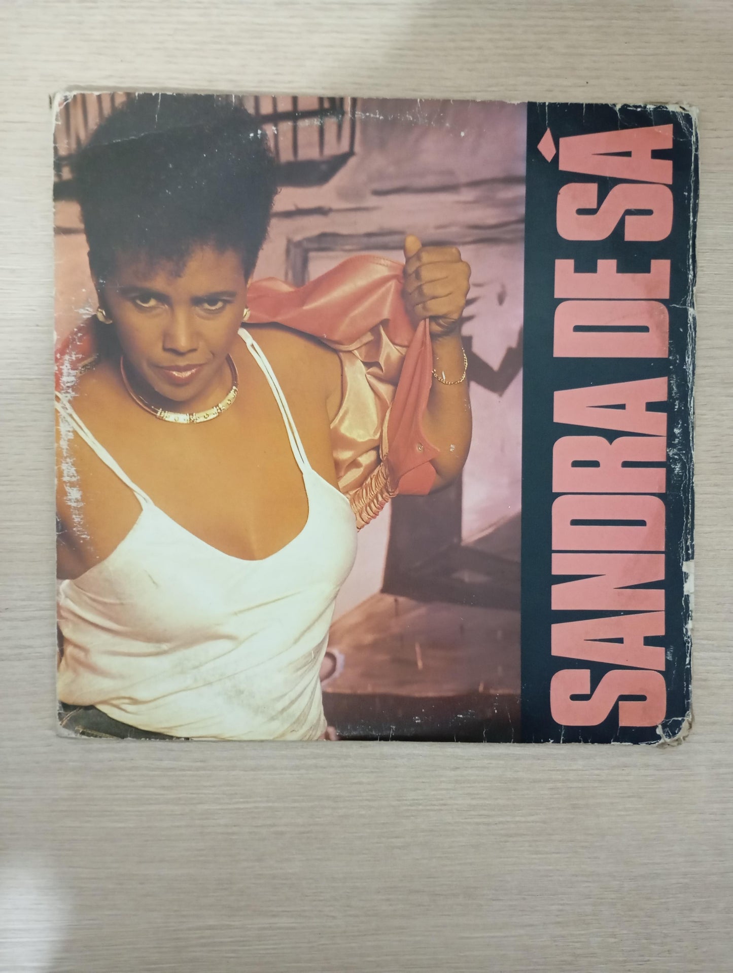 Lp Vinil Sandra De Sá 1988 Com Encarte