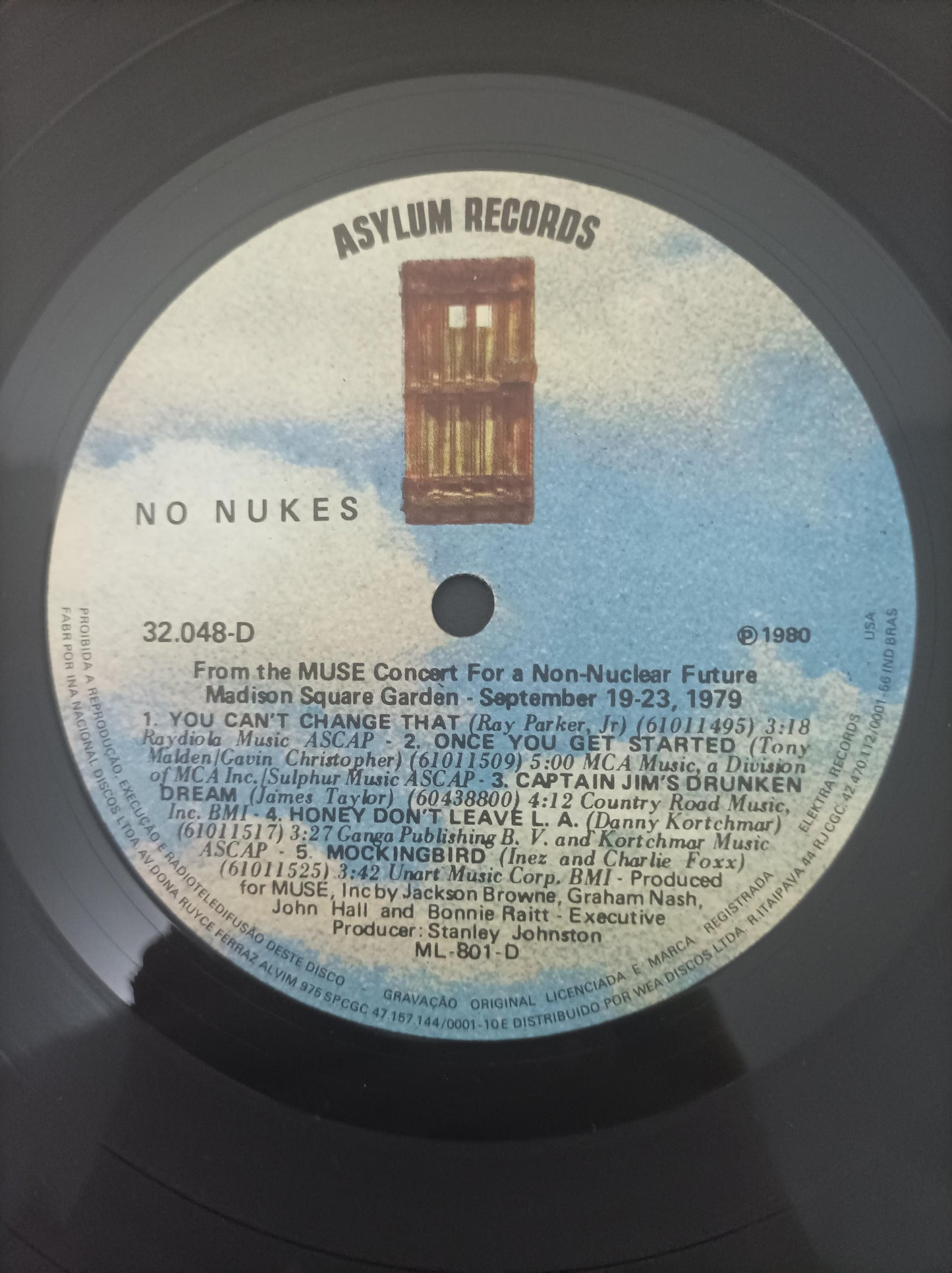 Lp Vinil No Nukes From the Muse Concerts Triplo Com Encartes