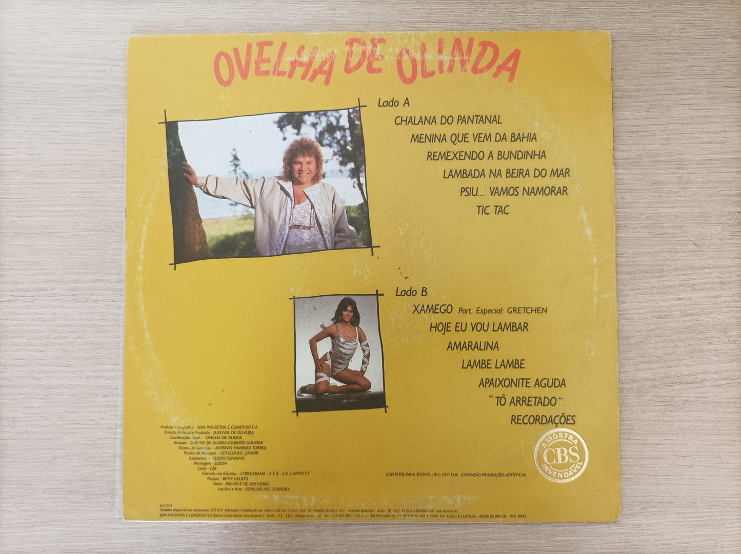 Lp Vinil Ovelha de Olinda