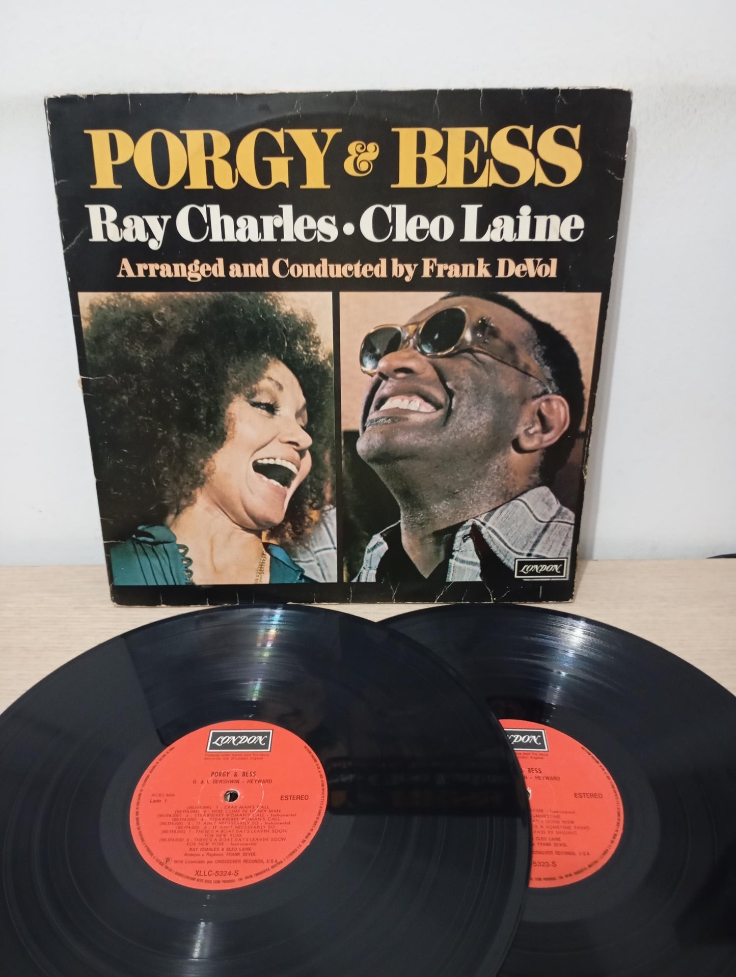 Lp Vinil Ray Charles & Cleo Laine Porgy & Bess Duplo