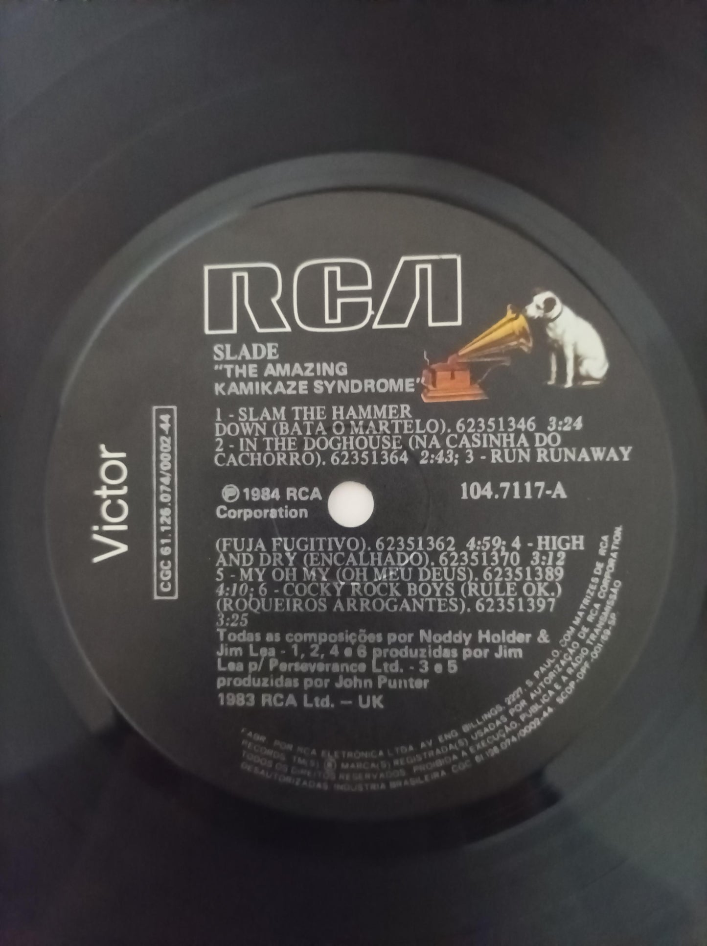 Lp Vinil Slade The Amazing Kamikaze Syndrome Com Encarte