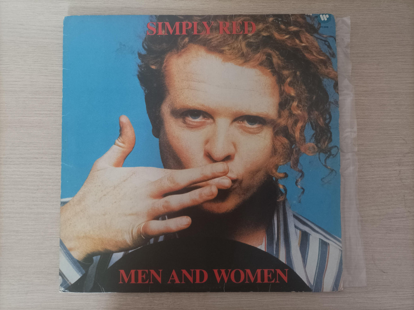 Lp Vinil Simply Red Men And Women Com Encarte