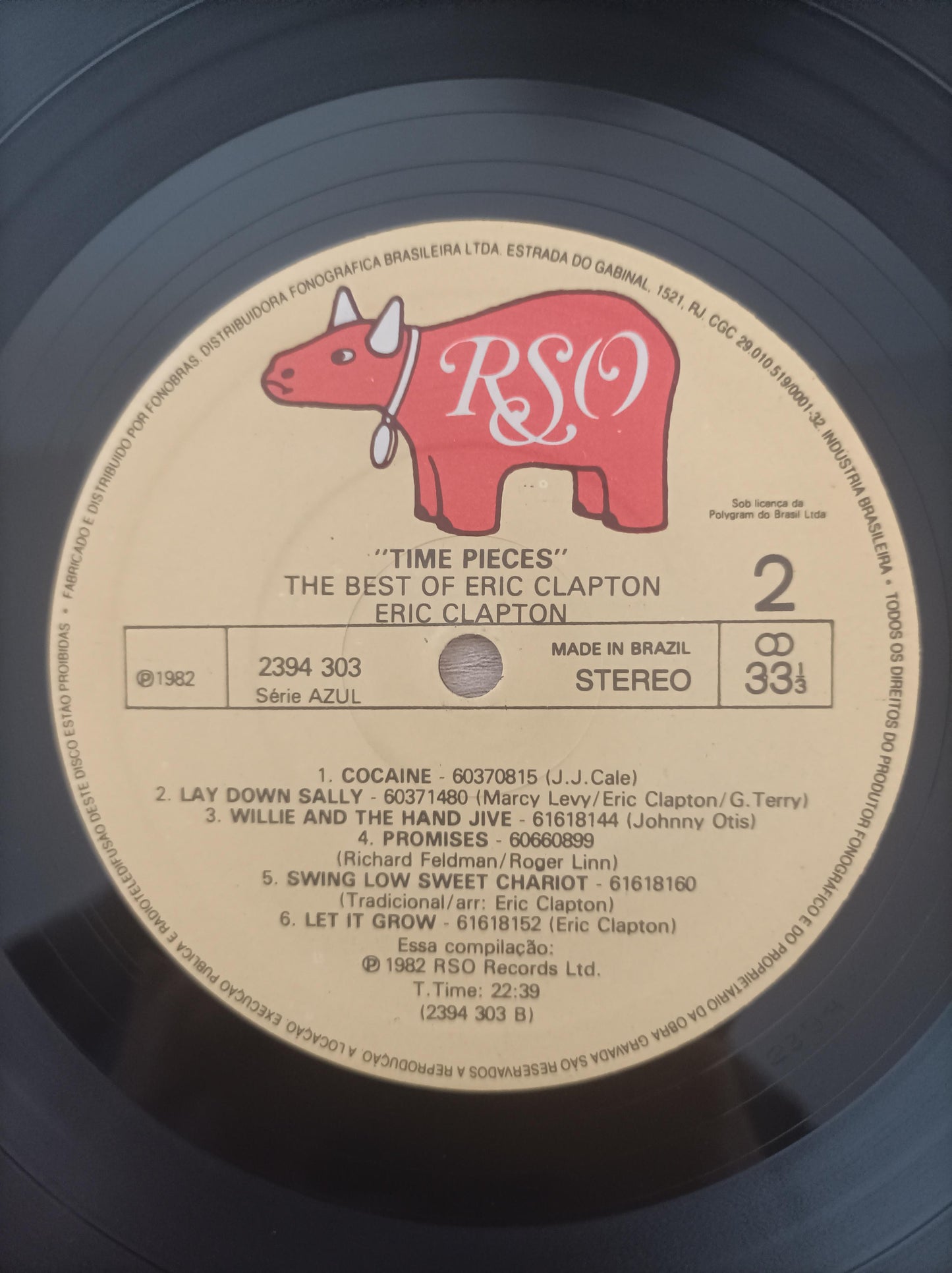 Lp Vinil Eric Clapton Time Places