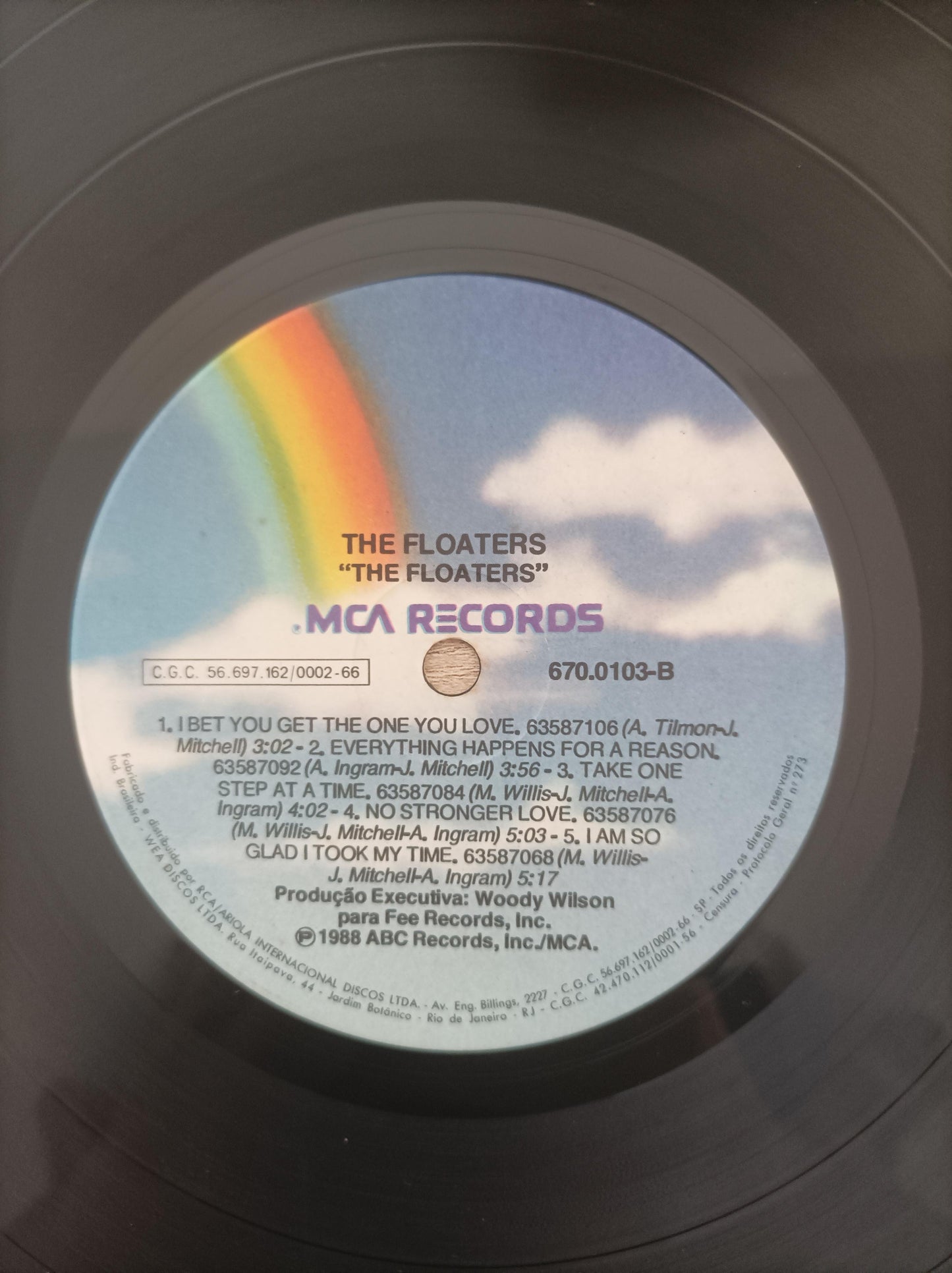 Lp Vinil The Floaters Float On