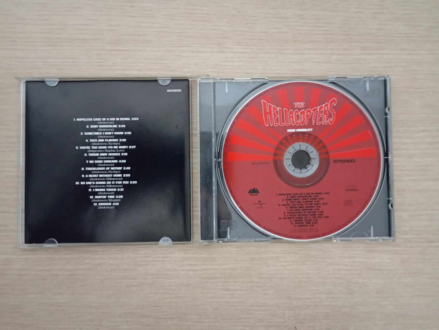 CD The Hellacopters High Visibility