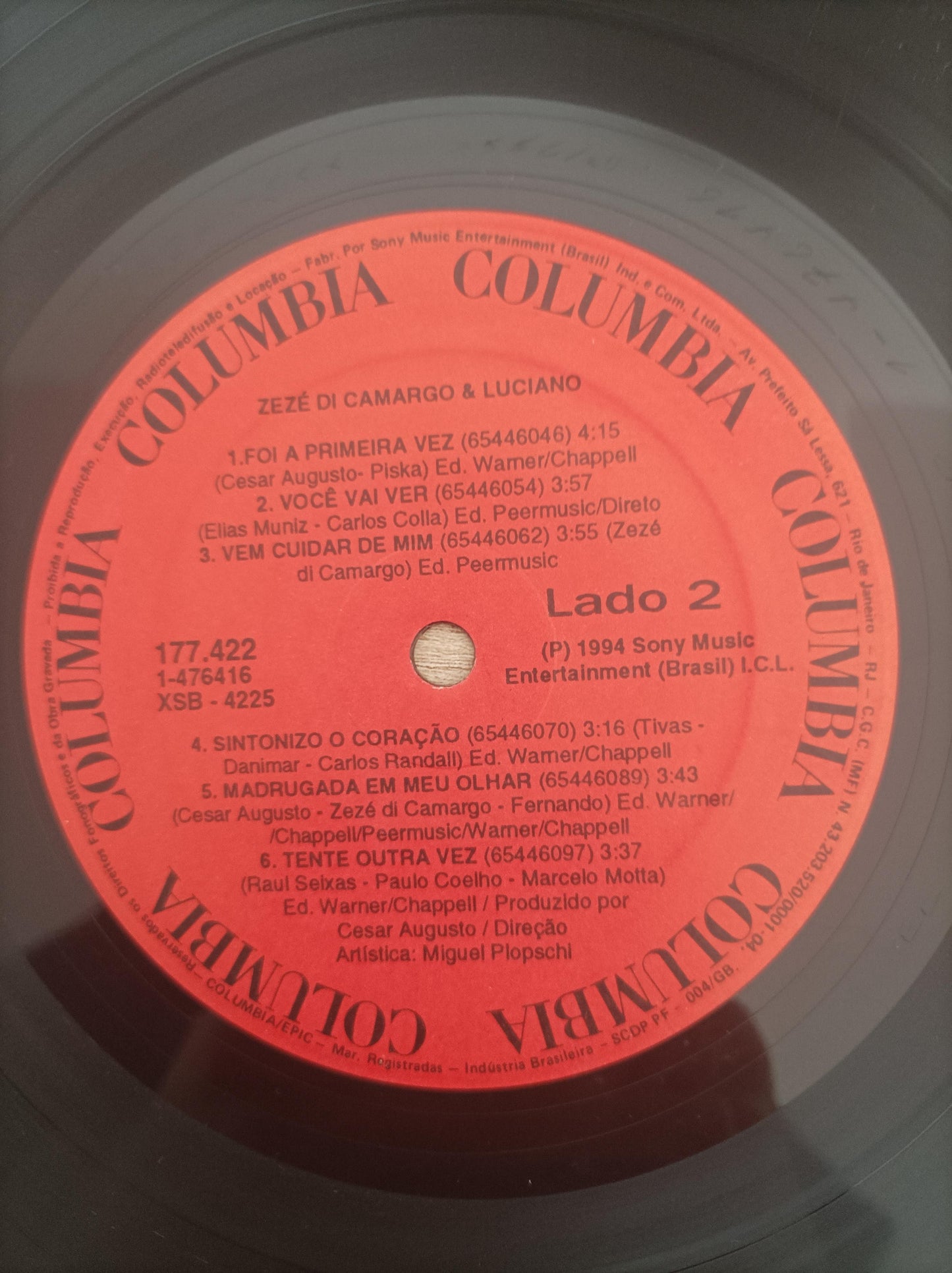 Lp Vinil Zezé Di Camargo & Luciano 1994