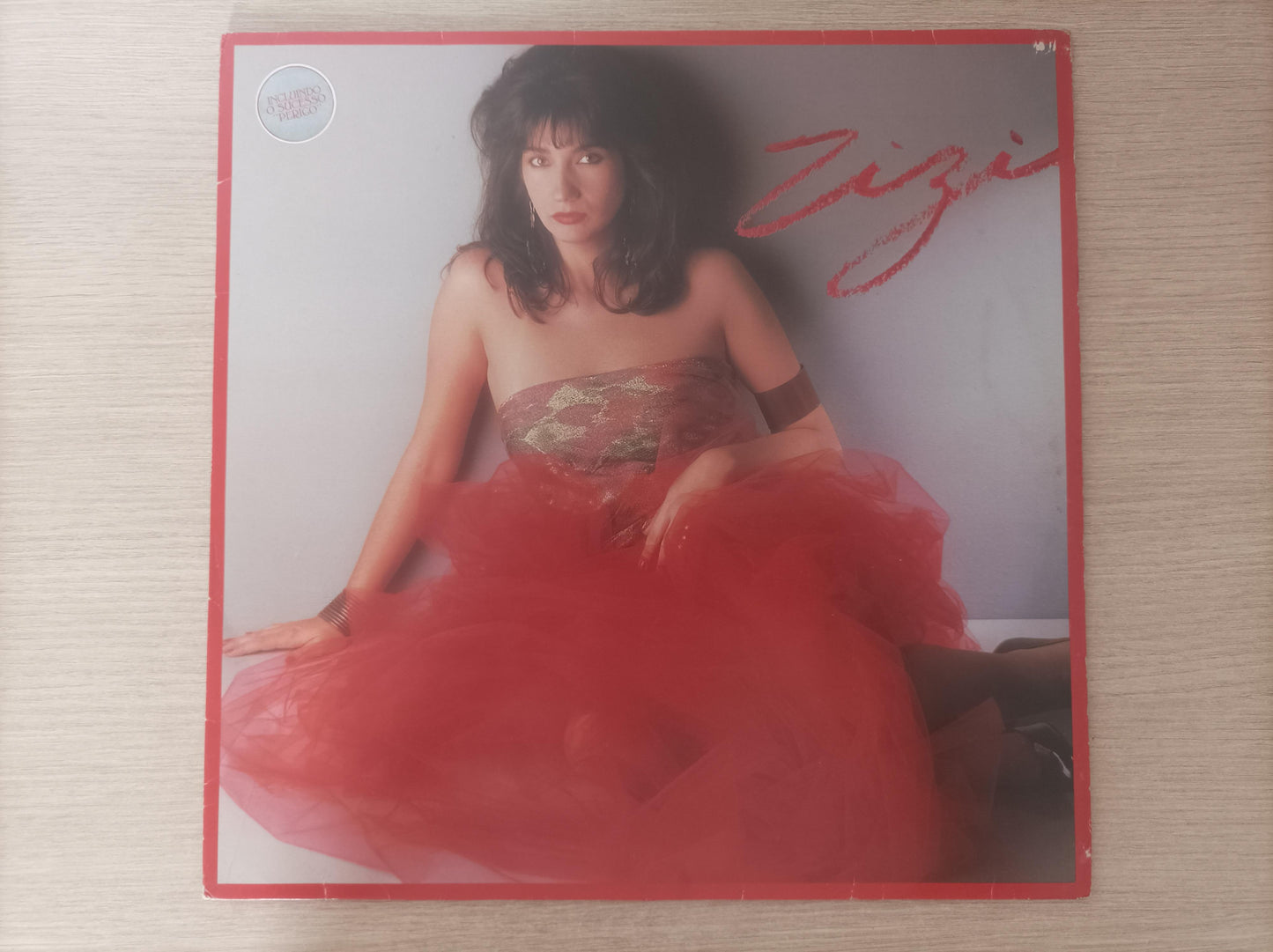 Lp Vinil Zizi 1986 Com Encarte