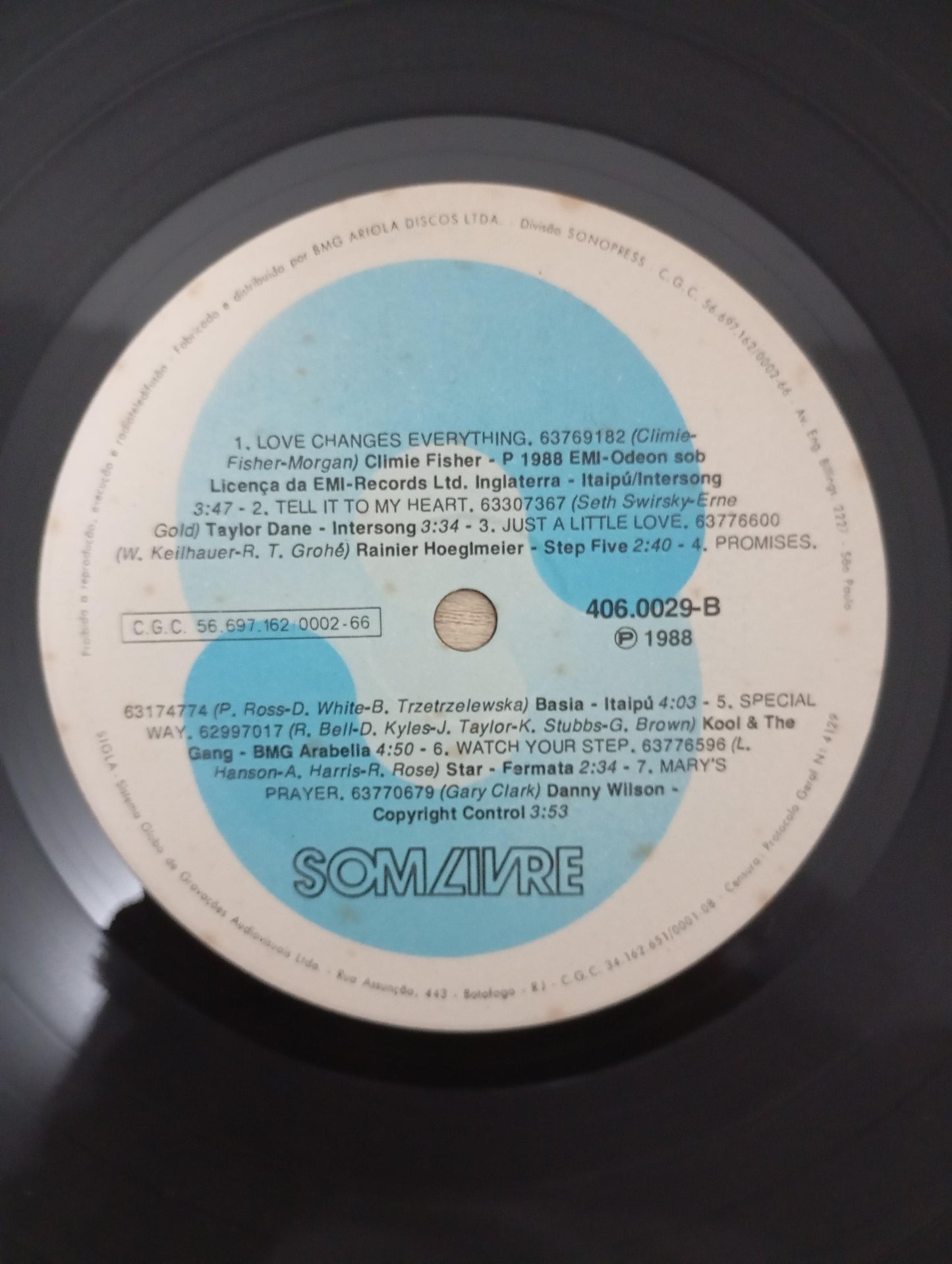 Lp Vinil Trilha Novela Fera Radical Internacional 1988