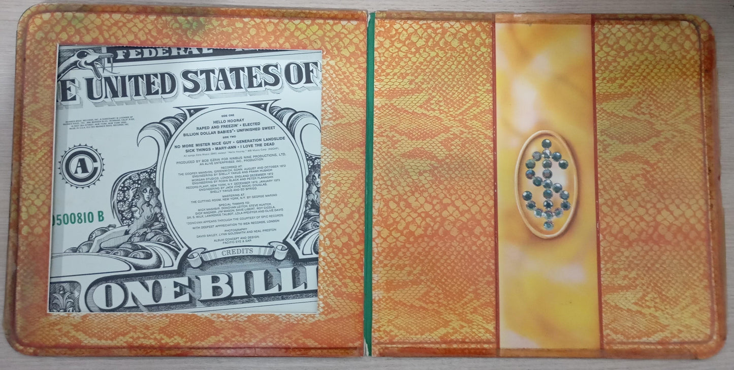 Lp Vinil Alice Cooper Billion Dollar Babies C Encarte Import