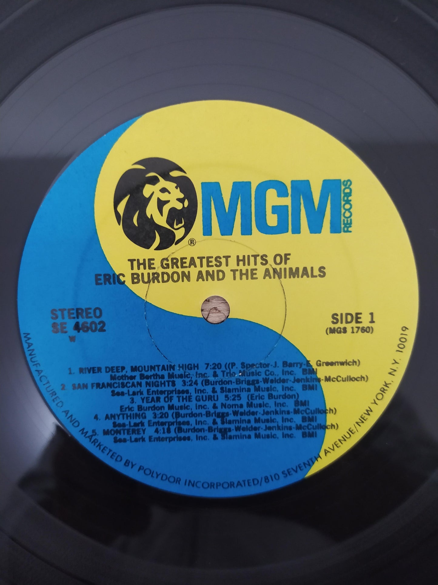 Lp Vinil Eric Burdon & The Animals Greatest Hits