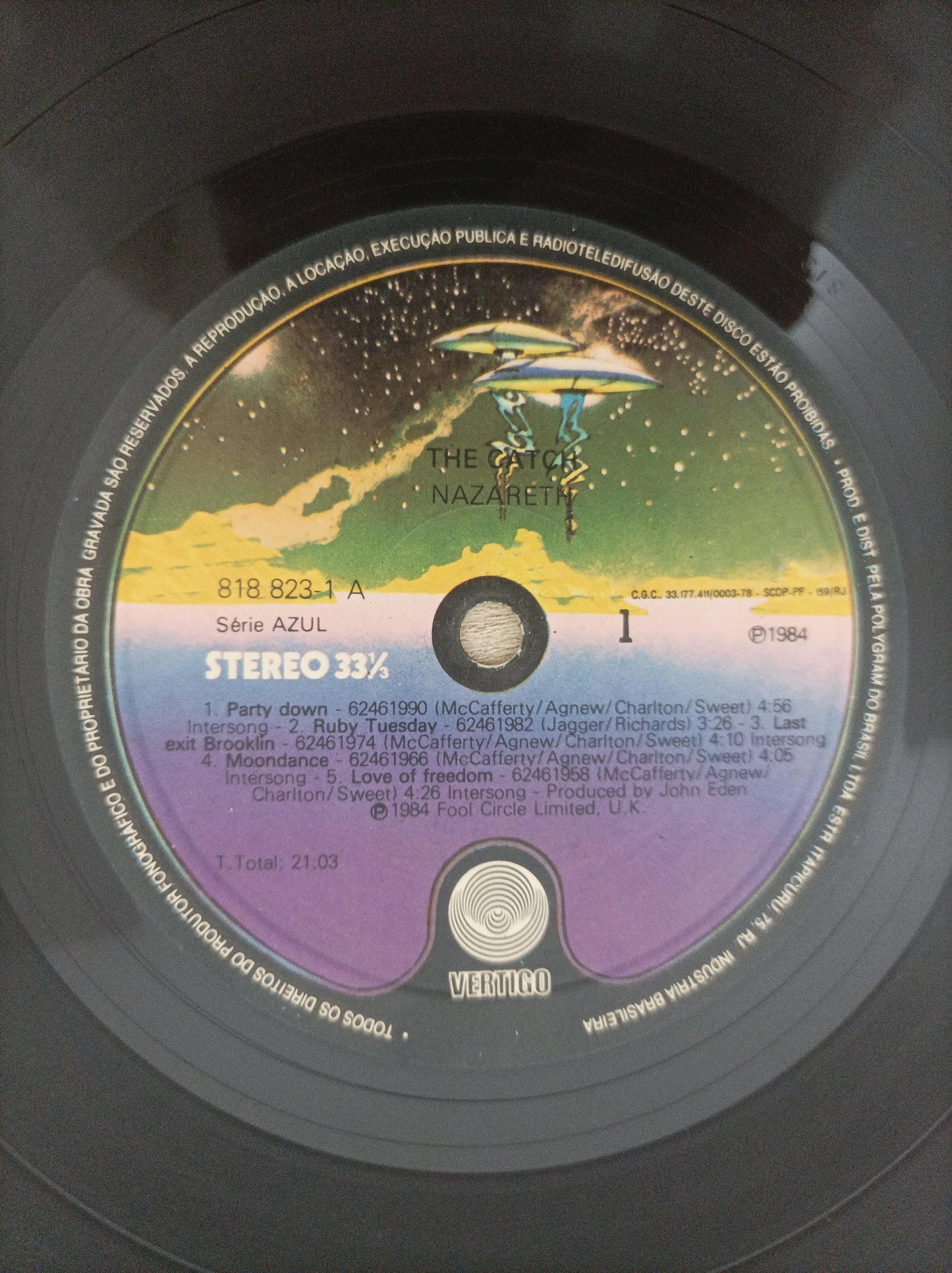 Lp Vinil Nazareth The Catch