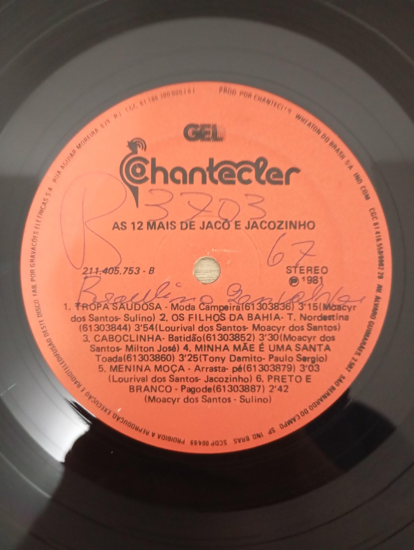 Lp Vinil Jacó E Jacozinho As 12 Mais